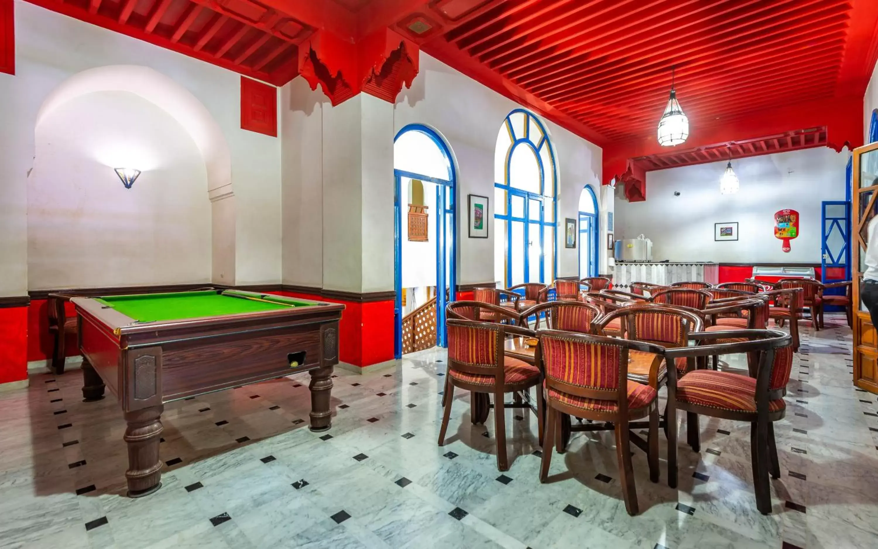 Billiards in Hotel Oudaya