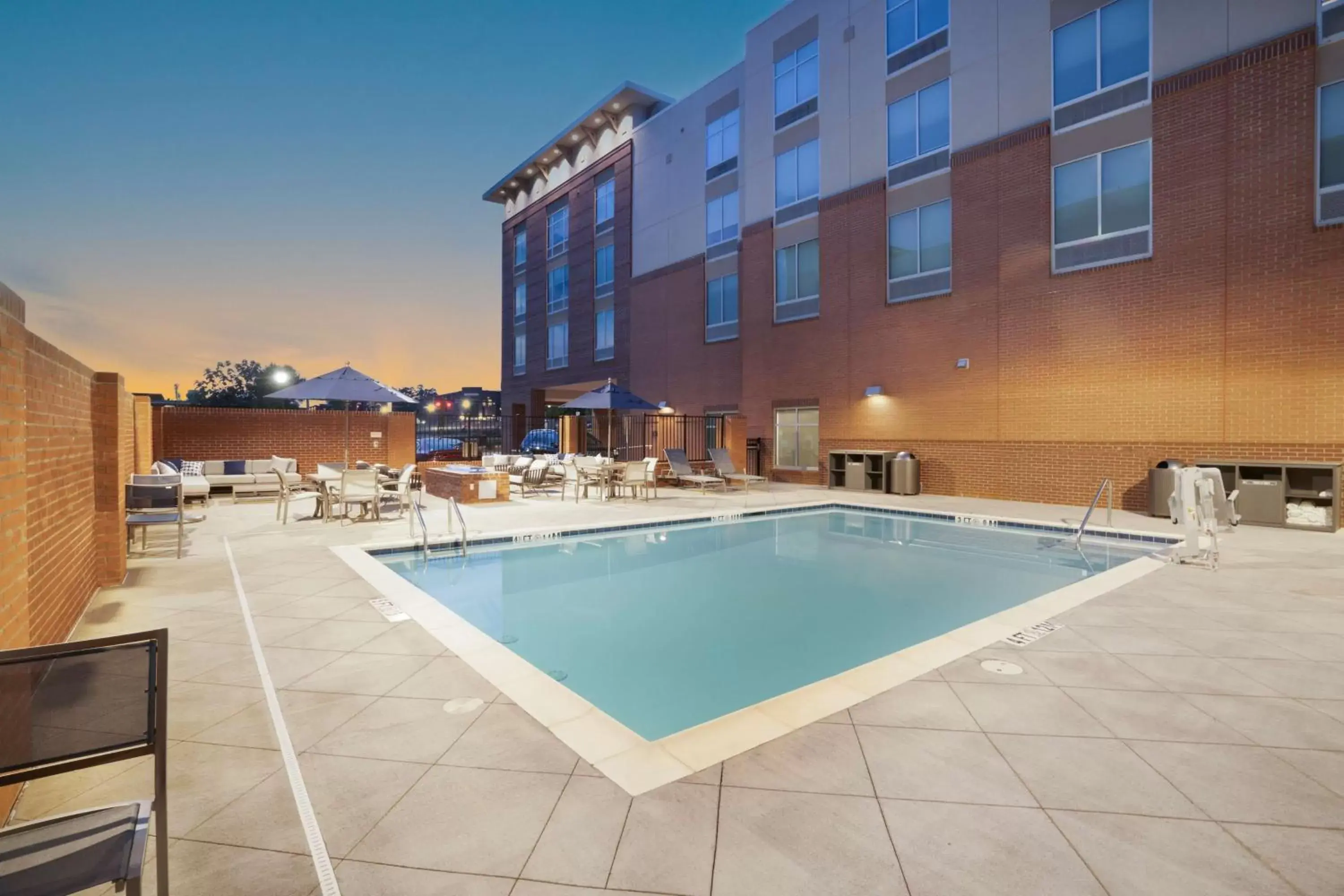 Pool view, Swimming Pool in Hampton Inn Greer Greenville, Sc