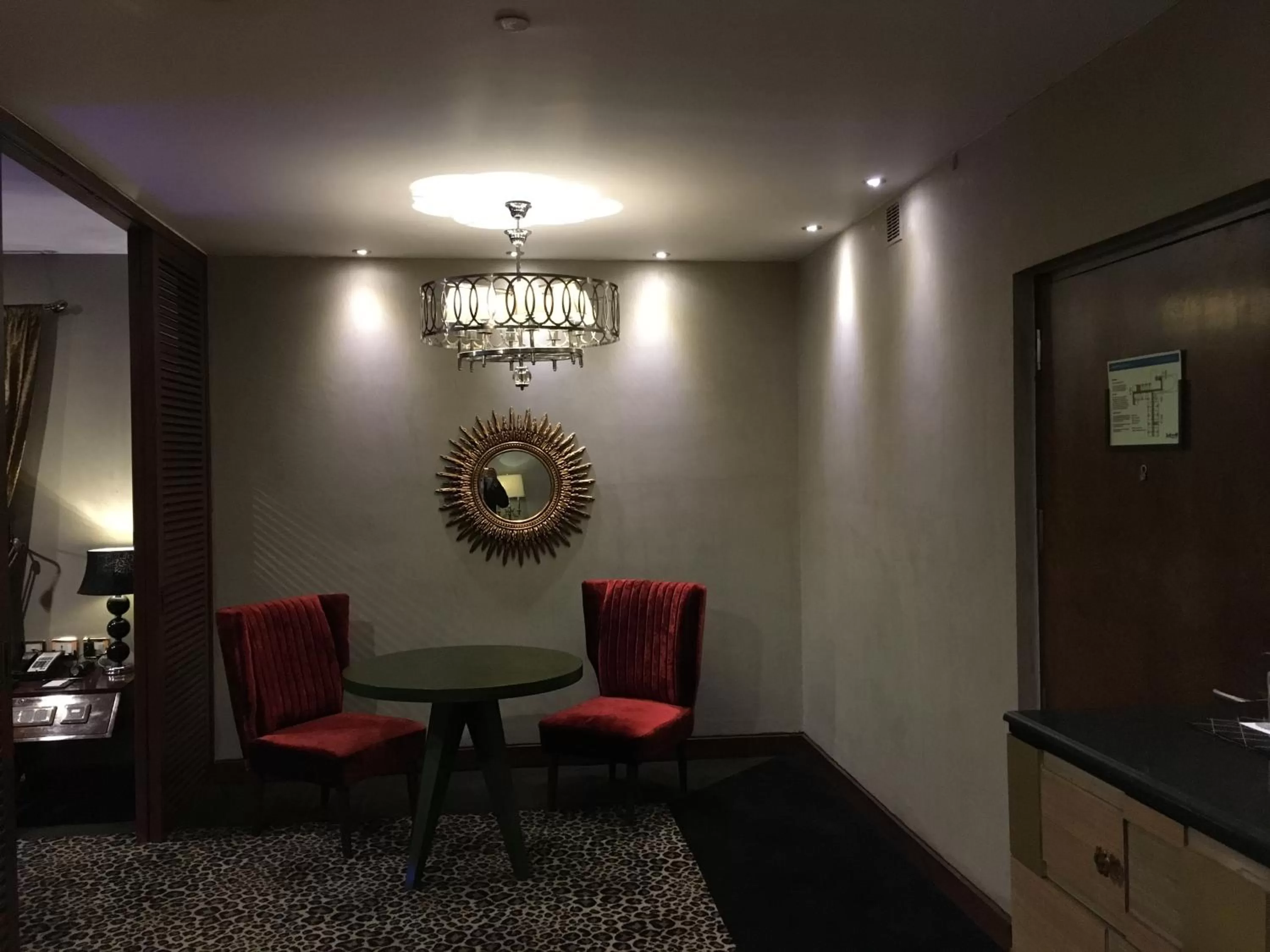 Living room in Radisson Blu Hotel MBD Ludhiana