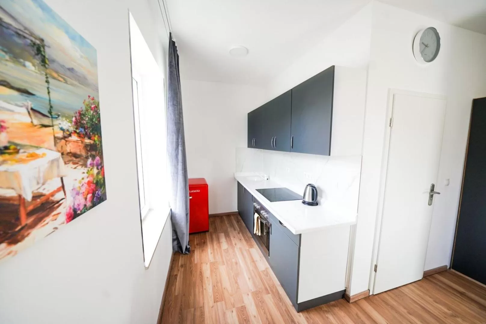 Kitchen or kitchenette in Hotel Zur alten Stadtkellerei Leipzig