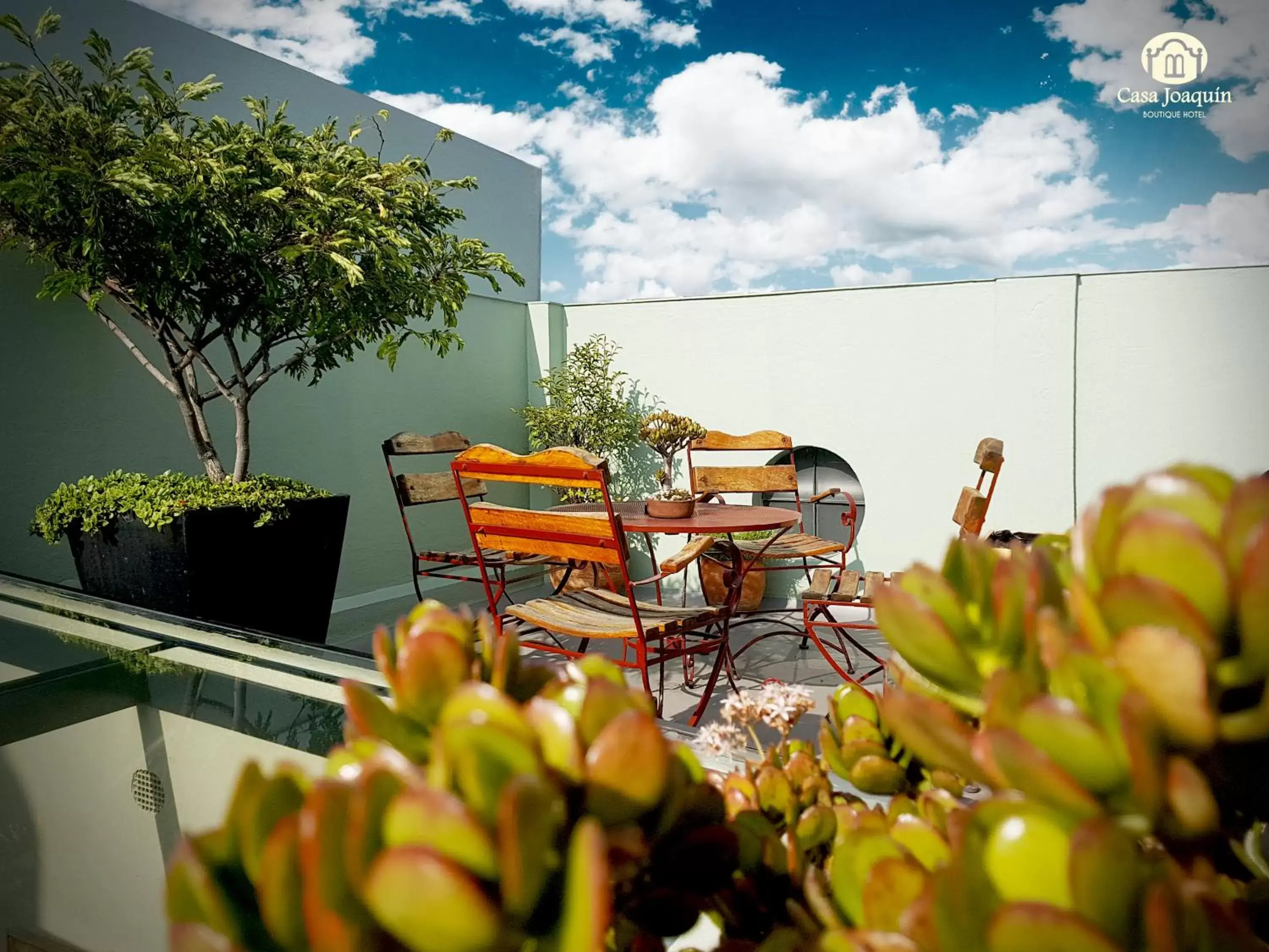 Balcony/Terrace in Casa Joaquin Boutique Hotel