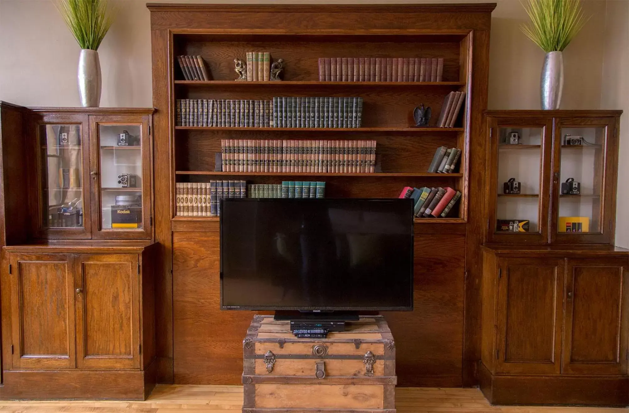 TV/Entertainment Center in School 31 Lofts