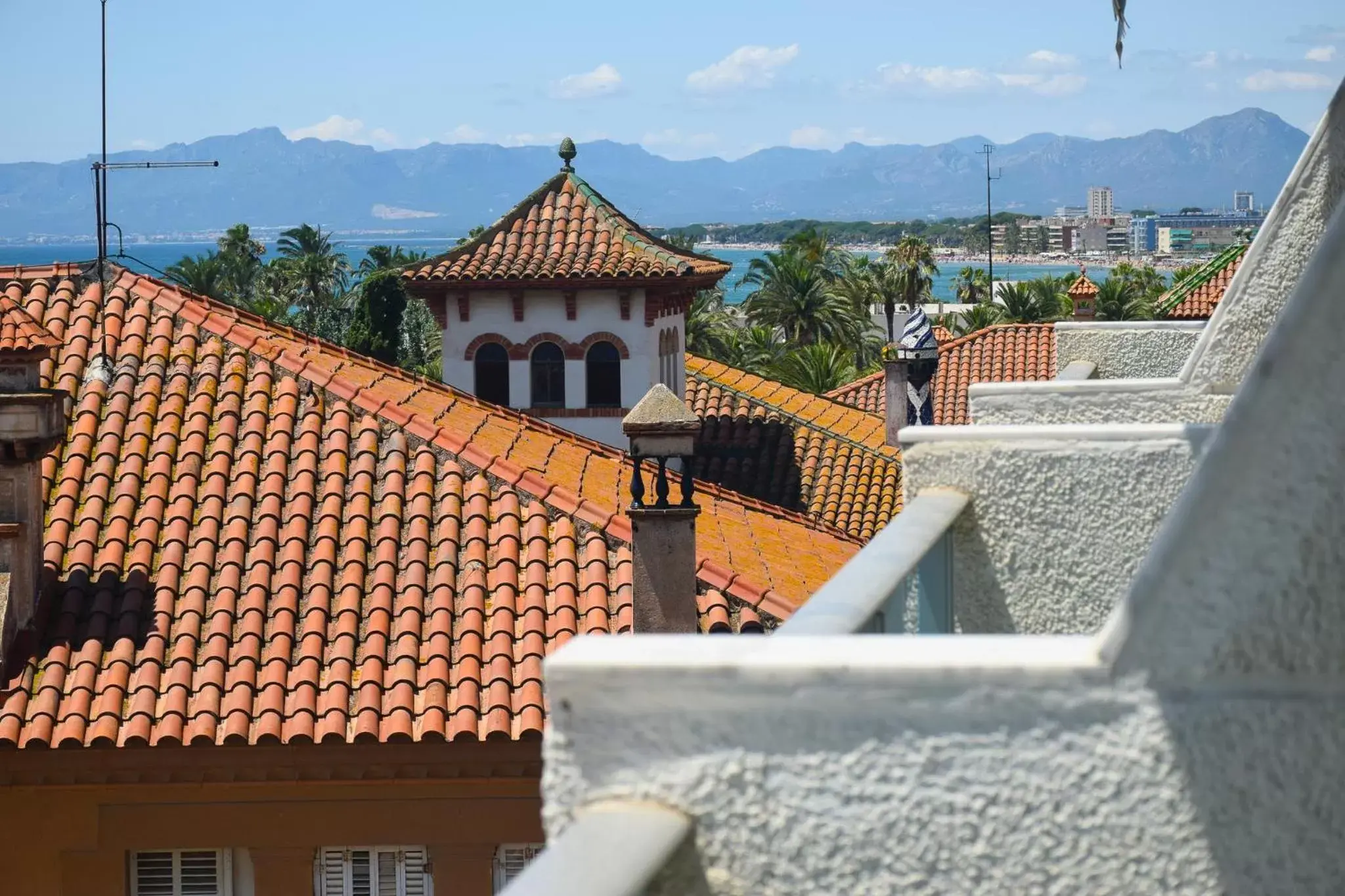 Balcony/Terrace in Blaumar Hotel