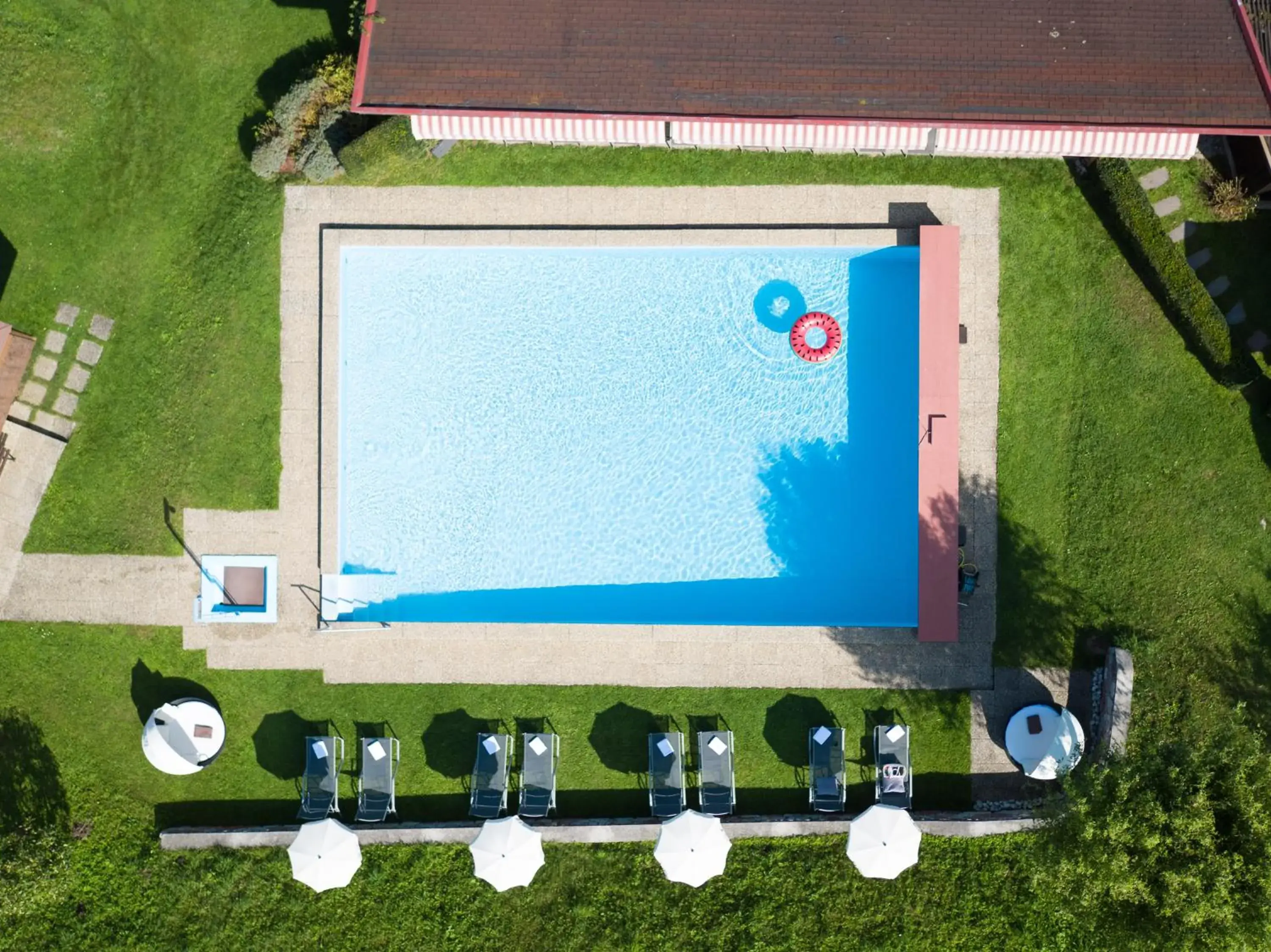 Swimming pool, Pool View in Aktiv Panoramahotel Daniel