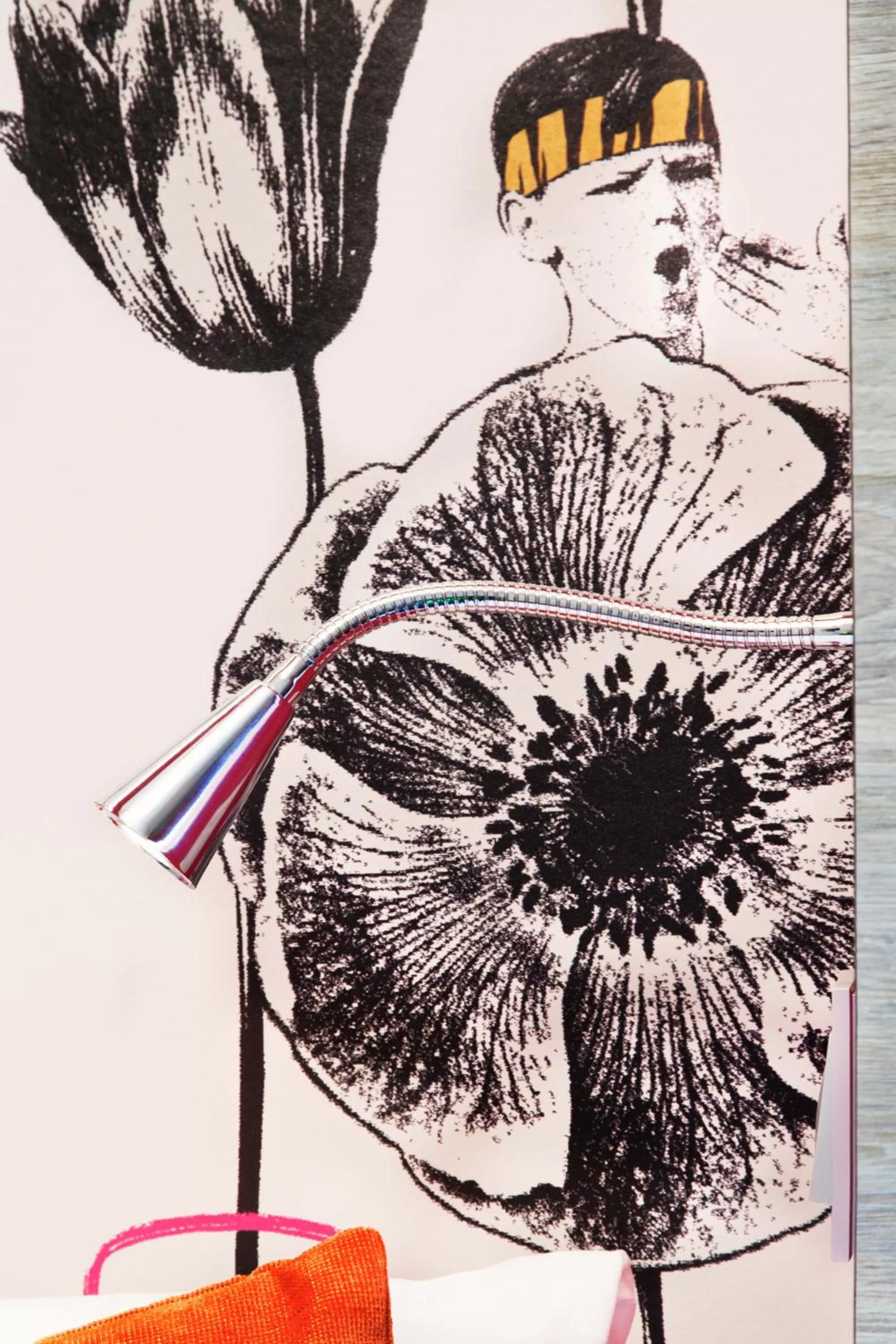 Decorative detail in Motel L Hammarby Sjöstad