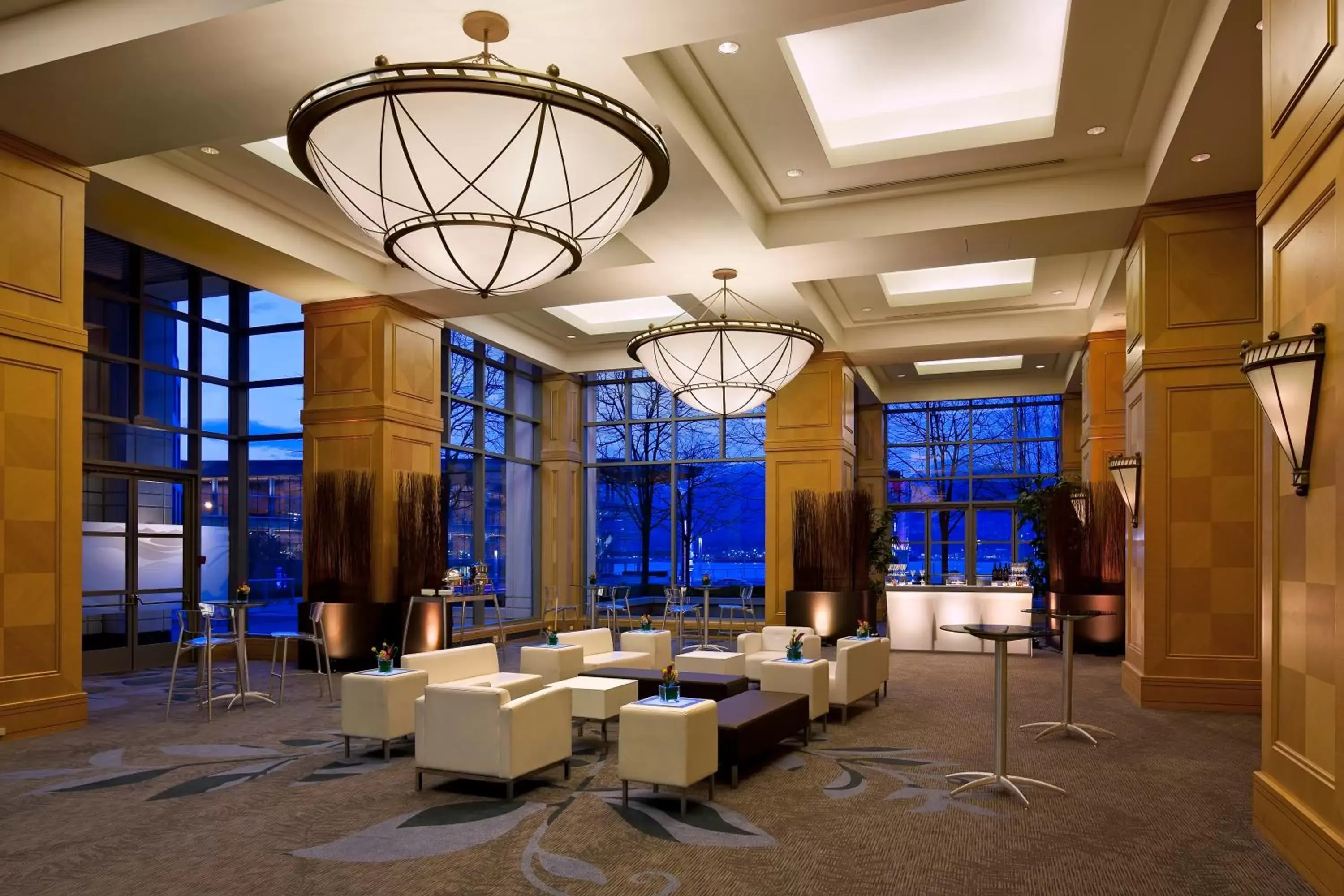 Lobby or reception in Fairmont Waterfront