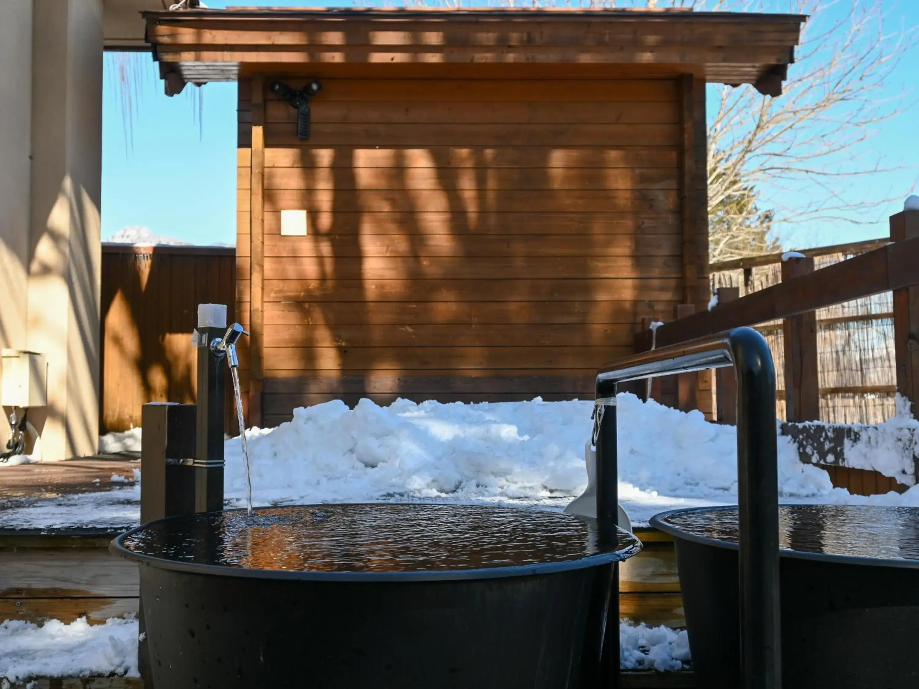 Sauna in Hotel Goryukan