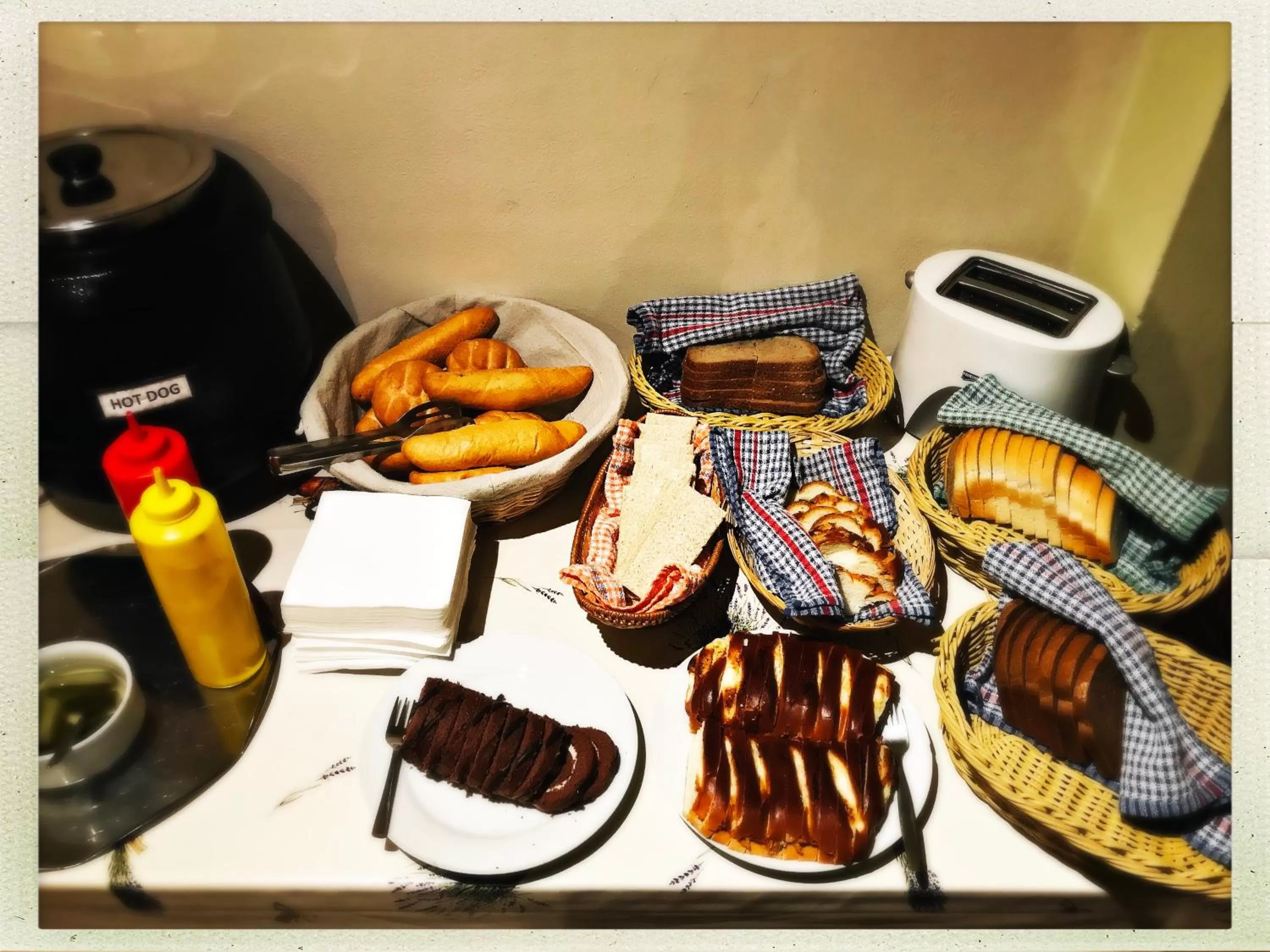 Buffet breakfast in Apart Hotel Susa