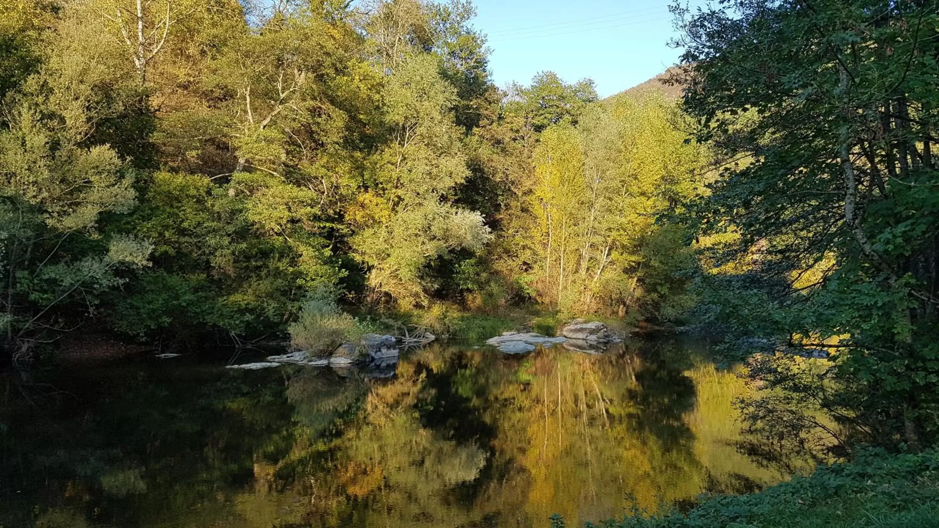 Natural landscape in Chateau Ricard