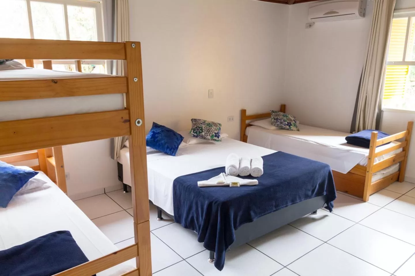 Bed in Hotel e Pousada Pouso54