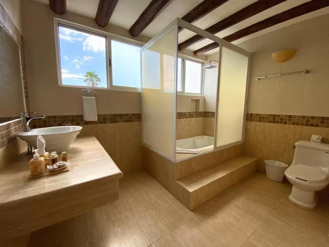 Bathroom in Hotel El Campanario Playa del Carmen