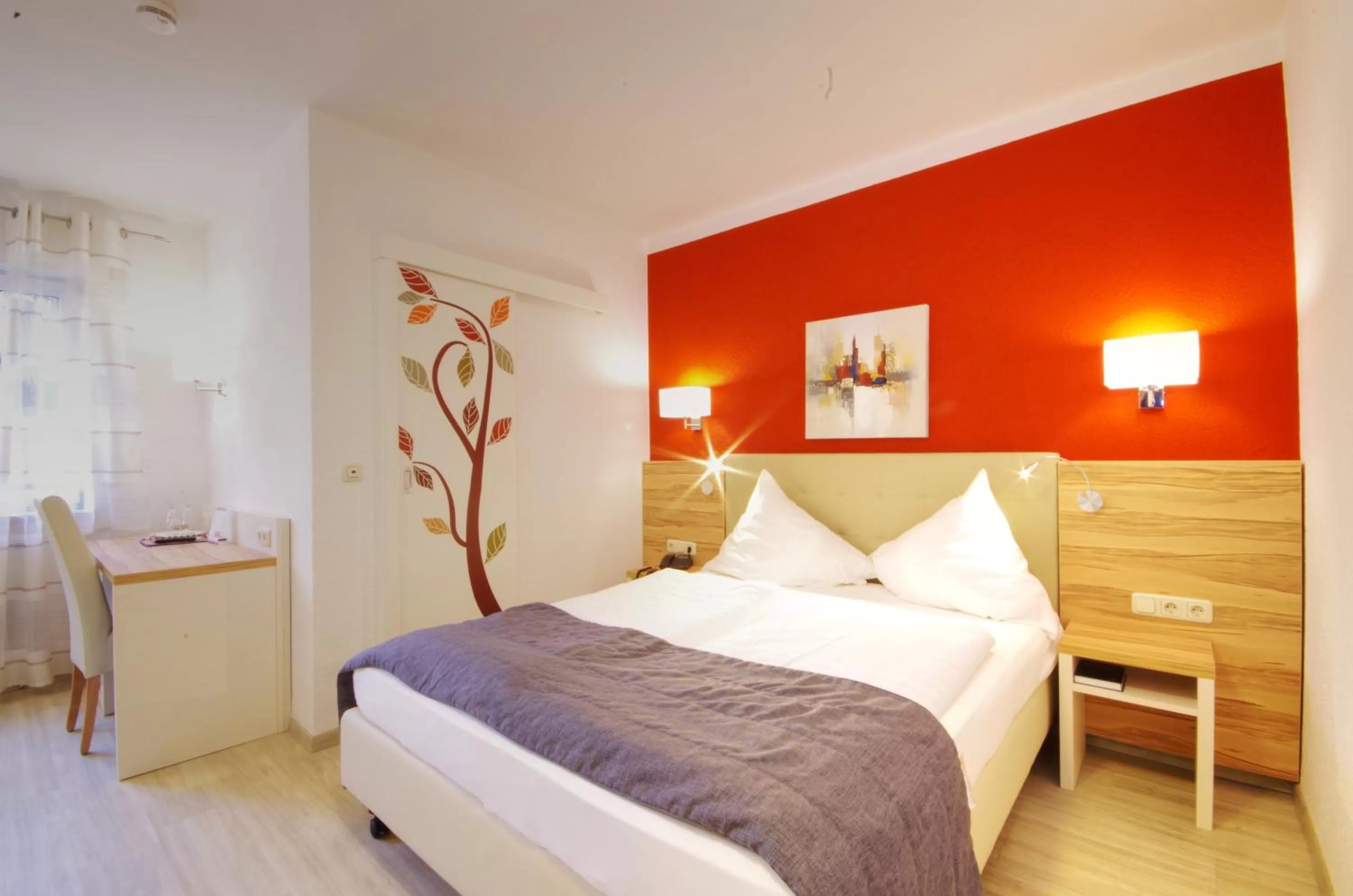 Bedroom, Bed in Hotel Jakob