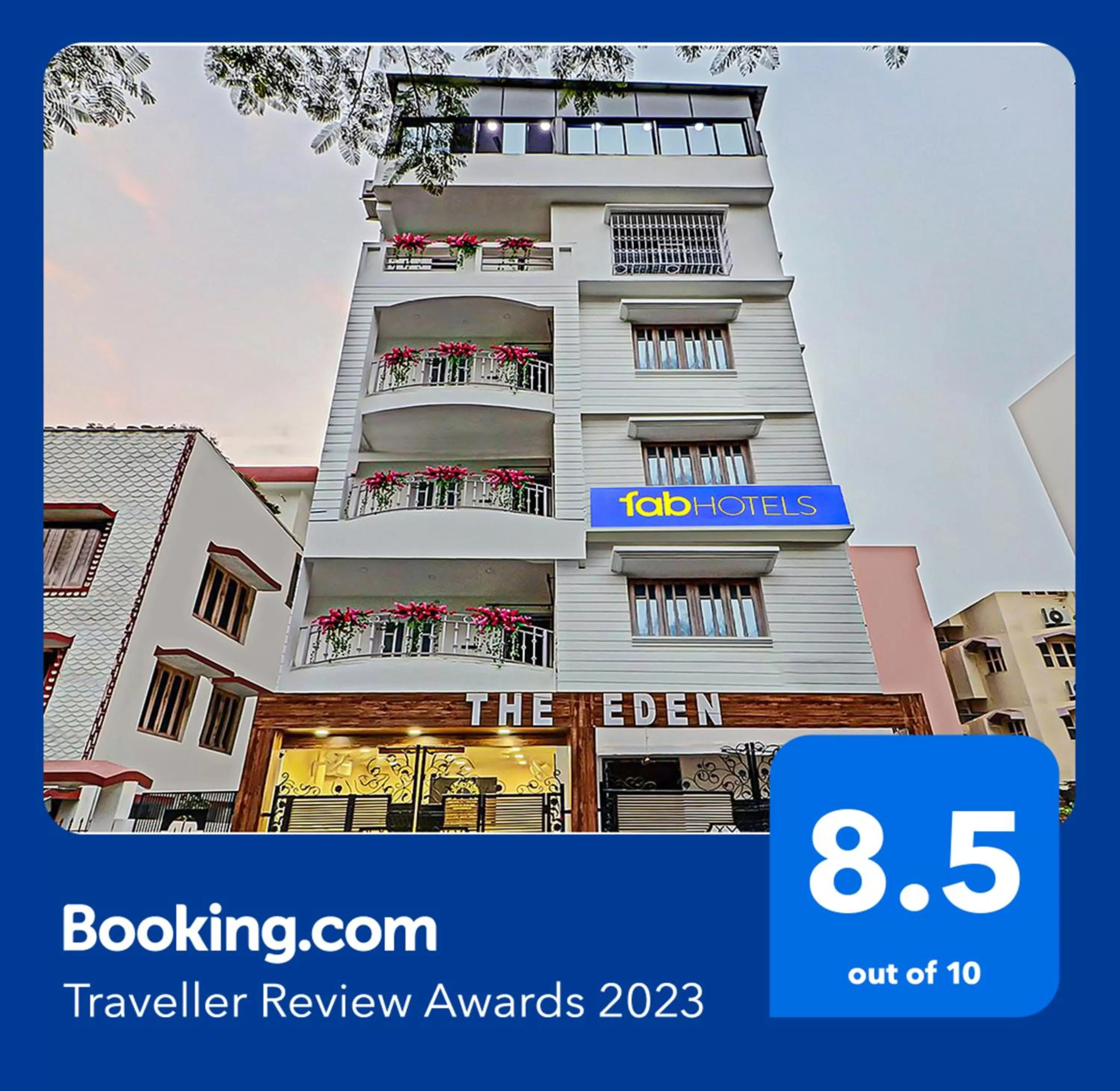 Property Building in FabHotel The Eden Ruby