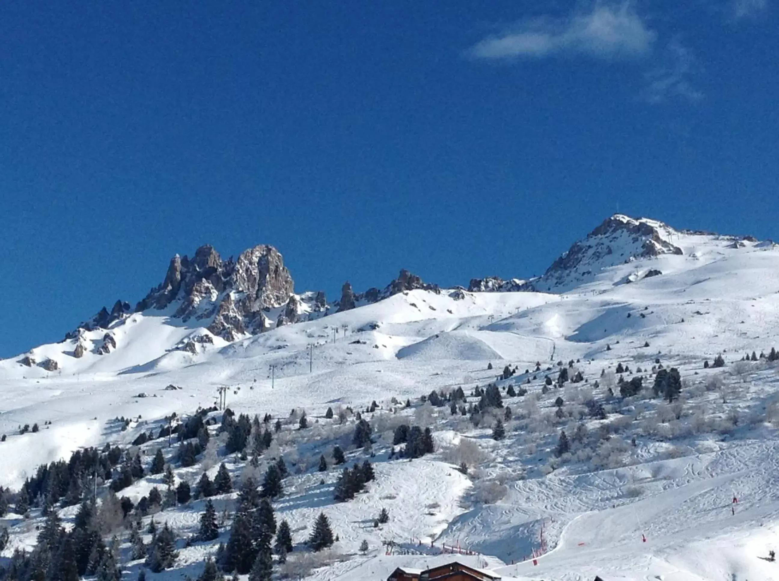 Natural landscape, Winter in Hotel Mont Vallon