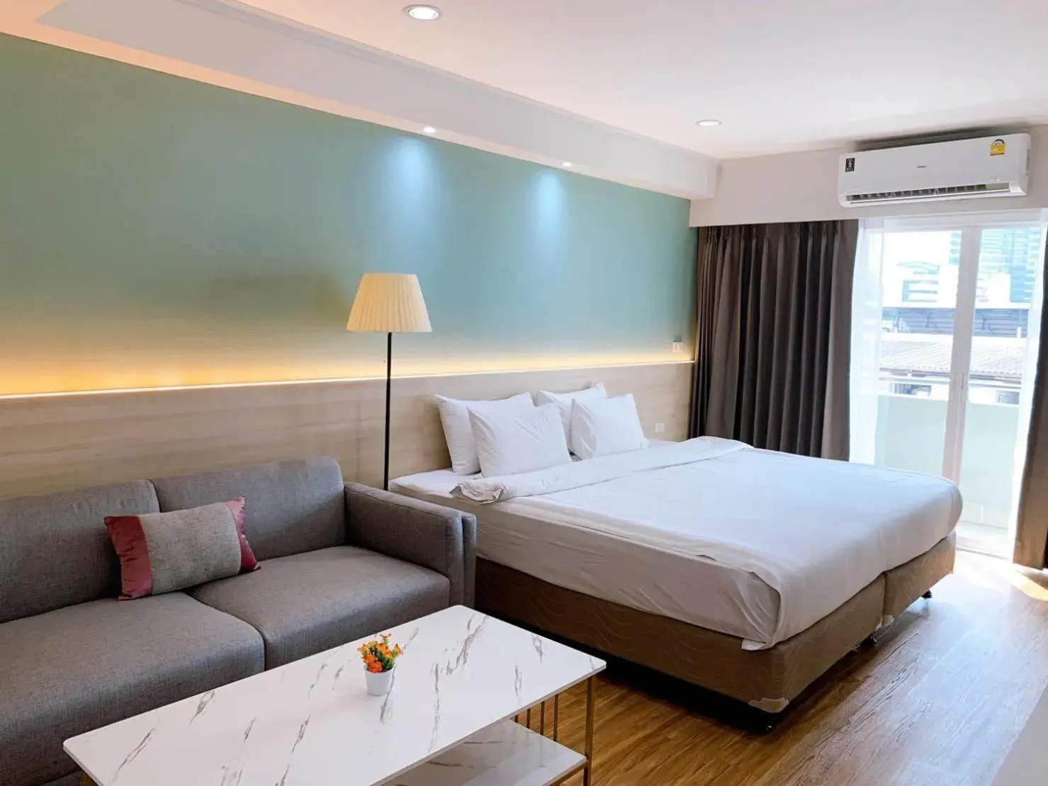 Bed in Miloft Sathorn Hotel - SHA Plus Certified Bed in Miloft Sathorn Hotel - SHA Plus Certified