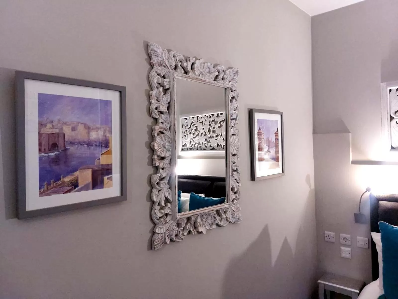 Decorative detail, Bed in Casa Birmula Boutique Hotel