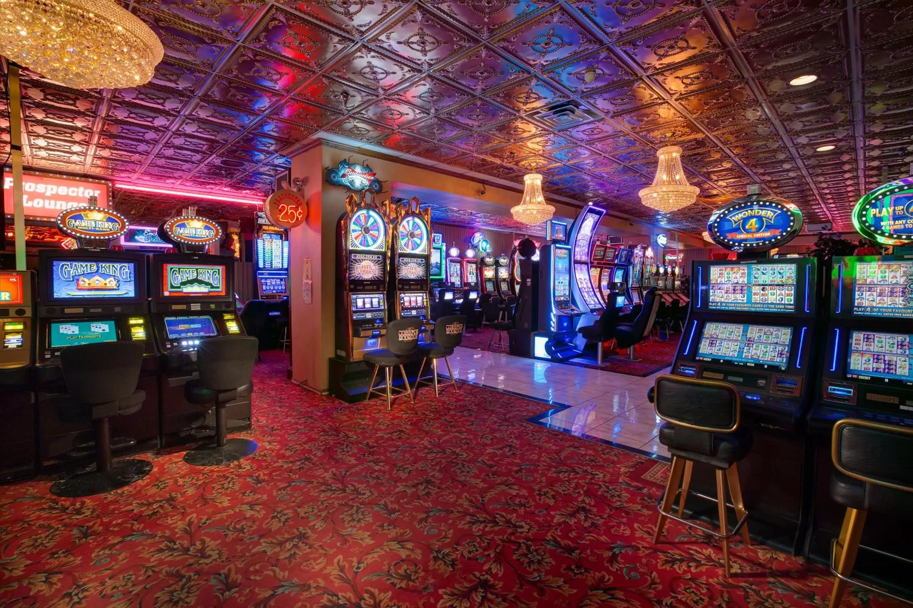 Area and facilities, Casino in Prospector Hotel & Casino