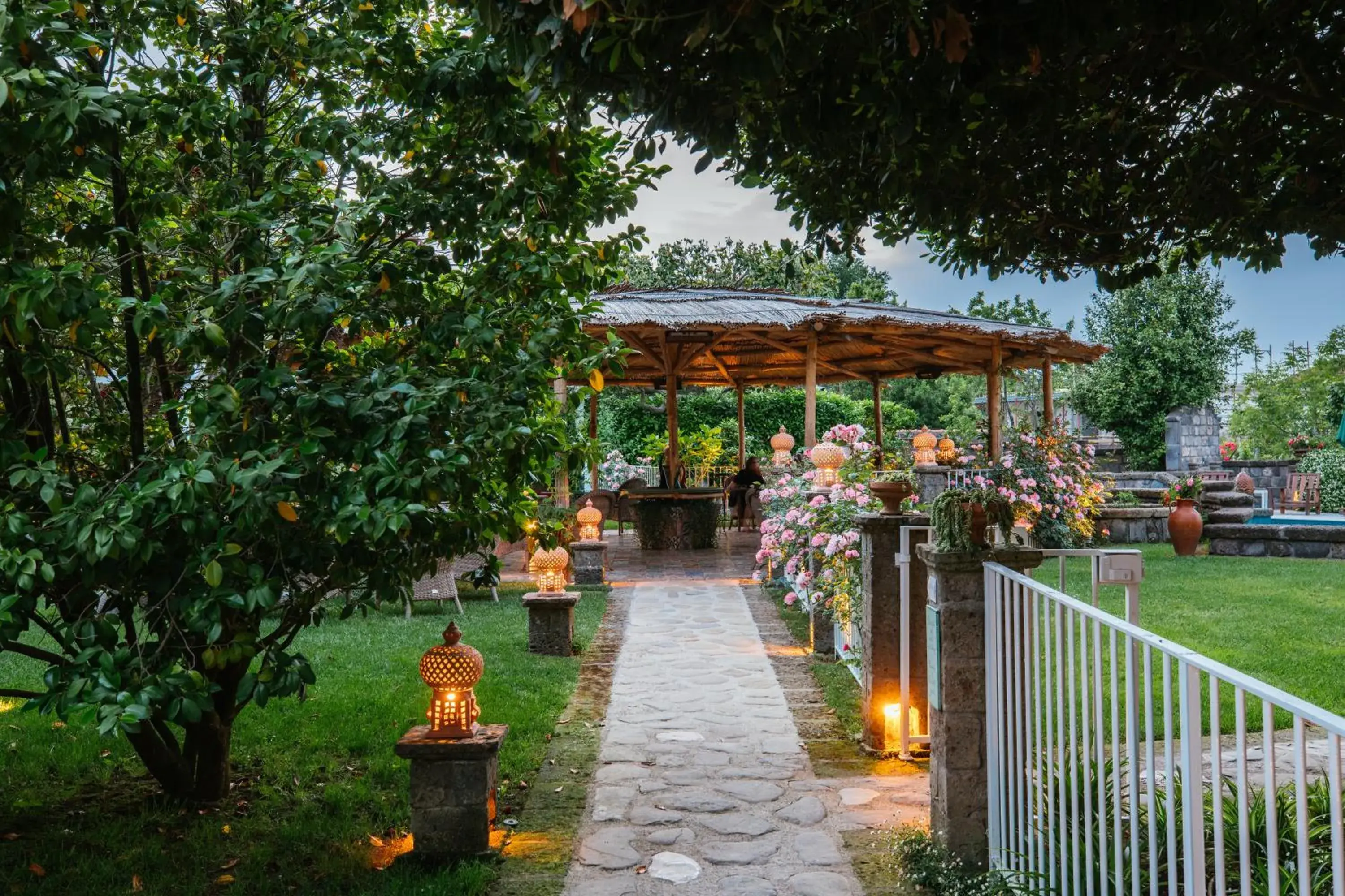 Garden in Boutique Hotel Don Alfonso 1890