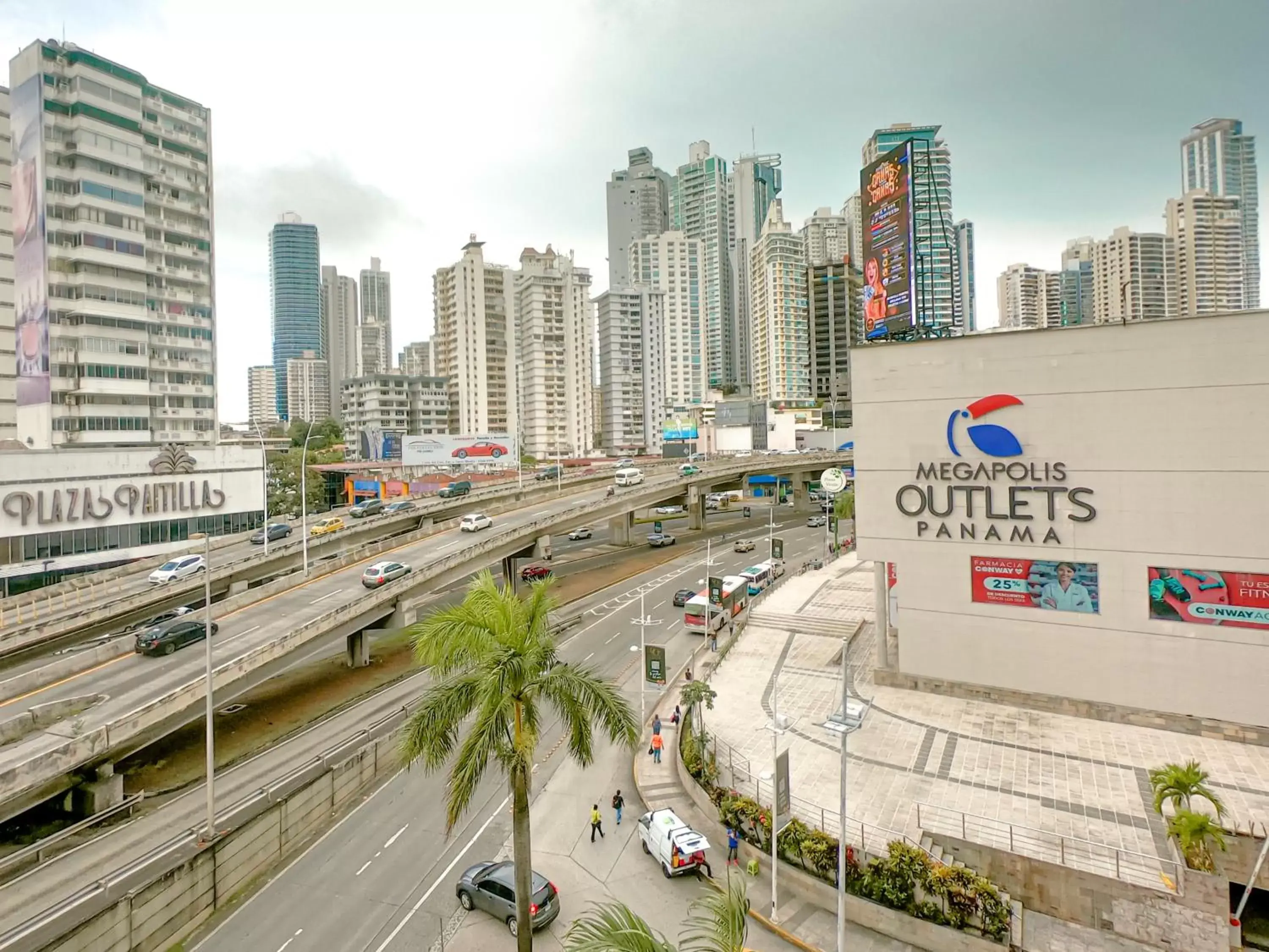 City view in Decapolis Hotel Panama City