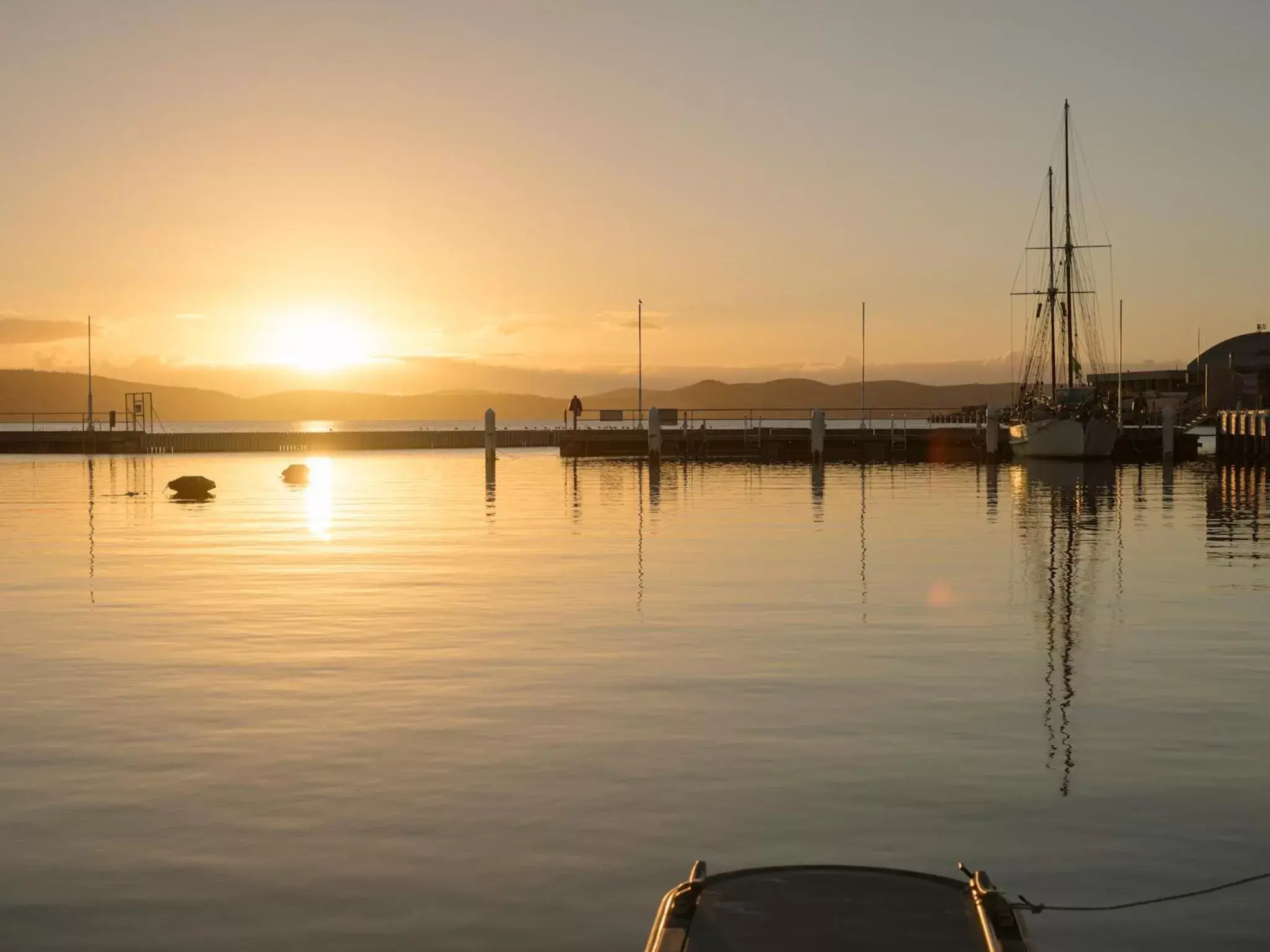 Natural landscape in Somerset on the Pier Hobart