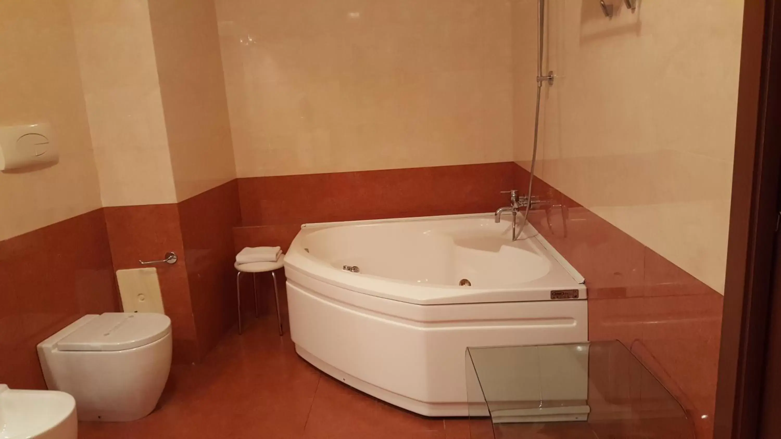 Bathroom in Hotel Villa Traiano