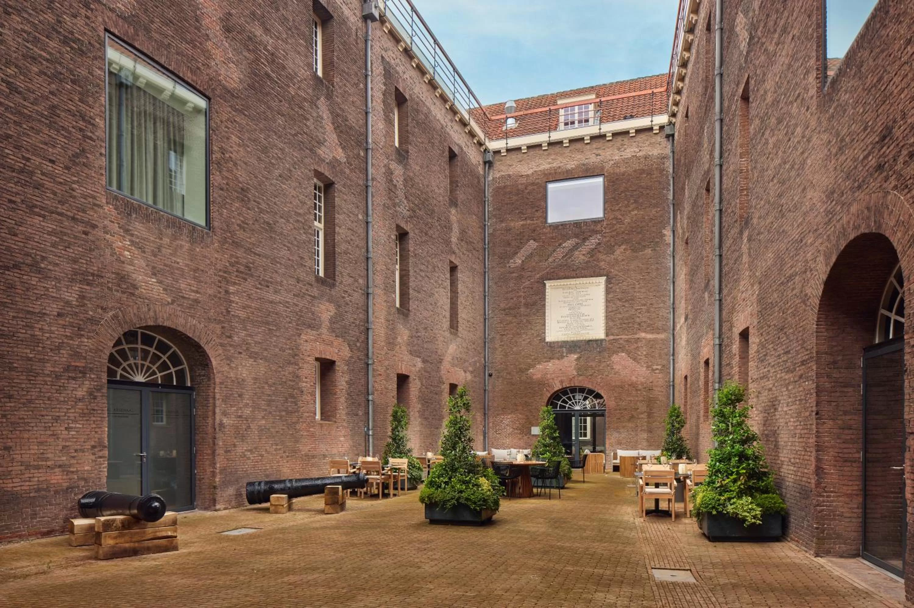 Balcony/Terrace in Hotel Arsenaal Delft