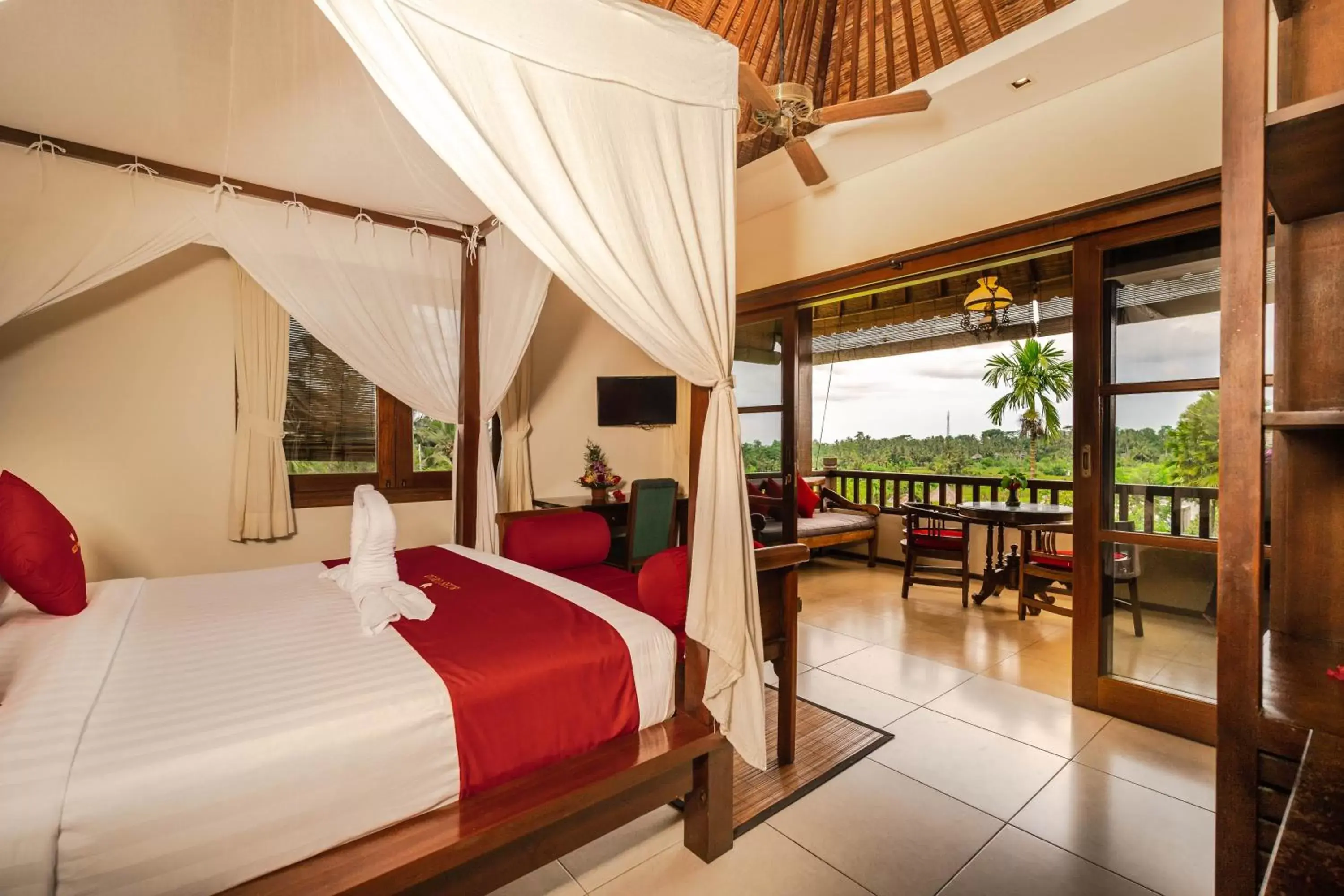Bedroom in Bliss Ubud Spa Resort