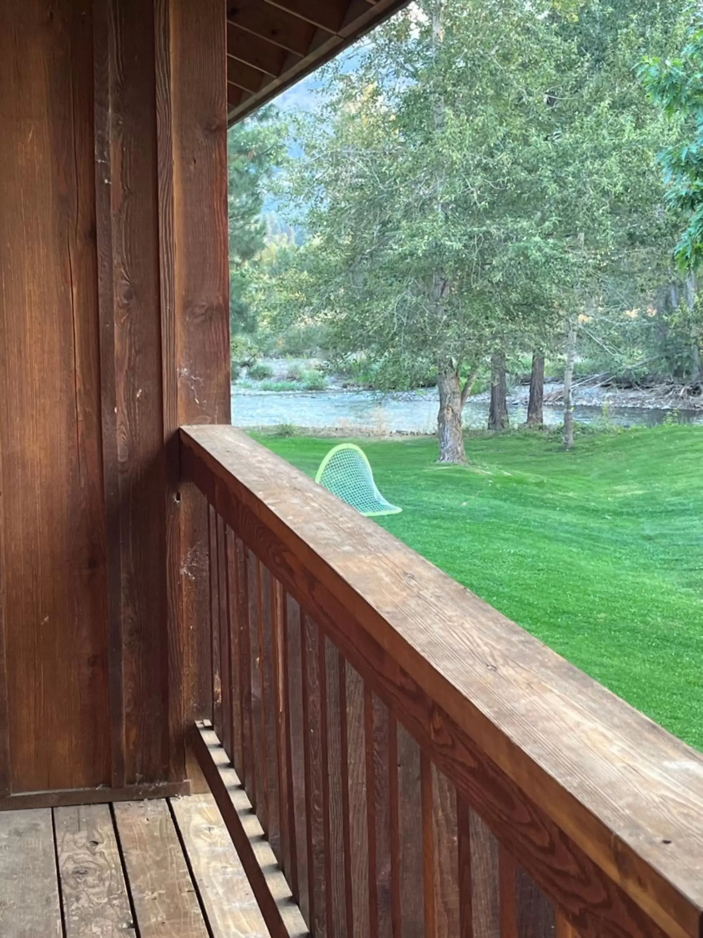 Balcony/Terrace, Pool View in River Run Inn