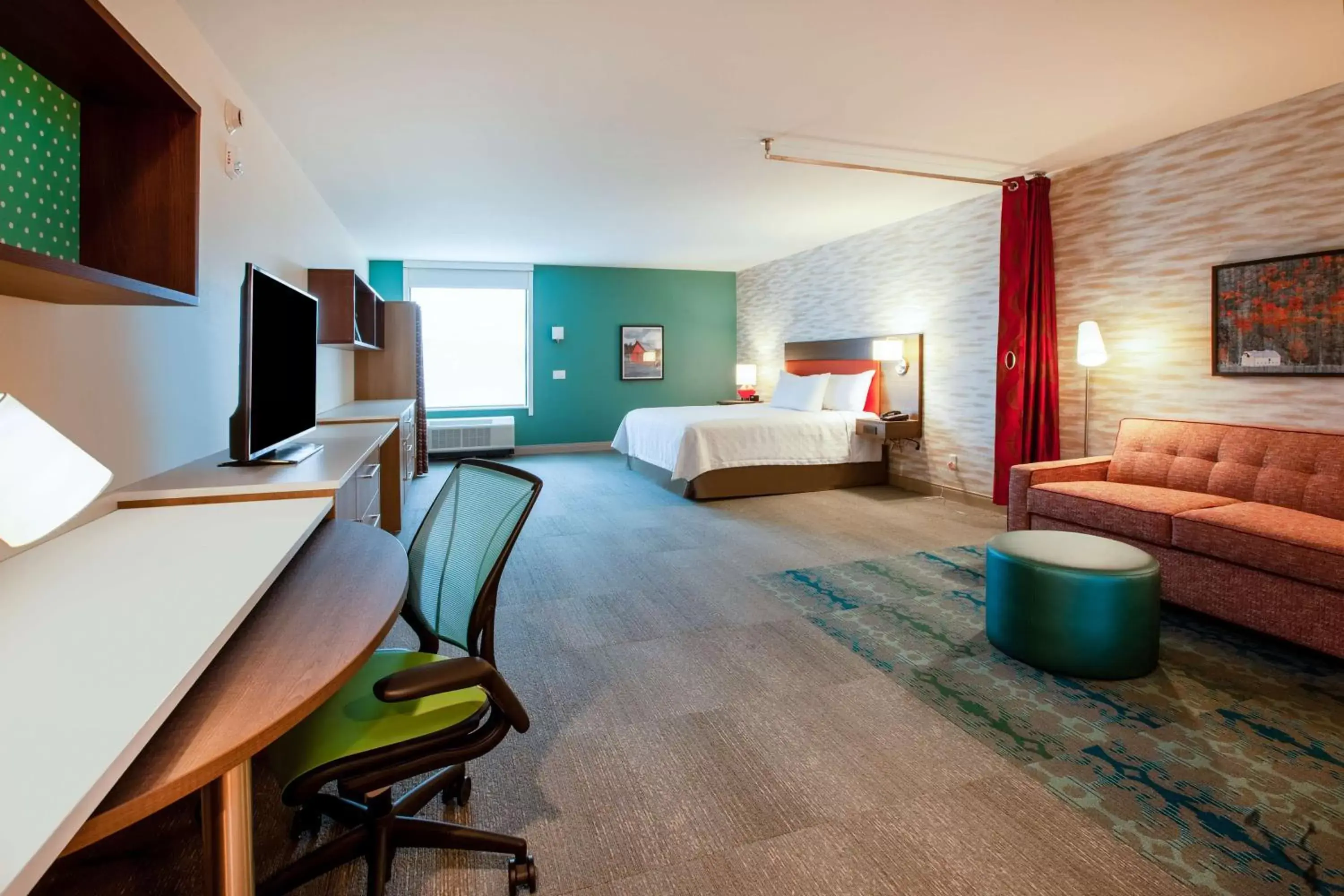Bedroom in Home2 Suites By Hilton Lewisburg, Wv