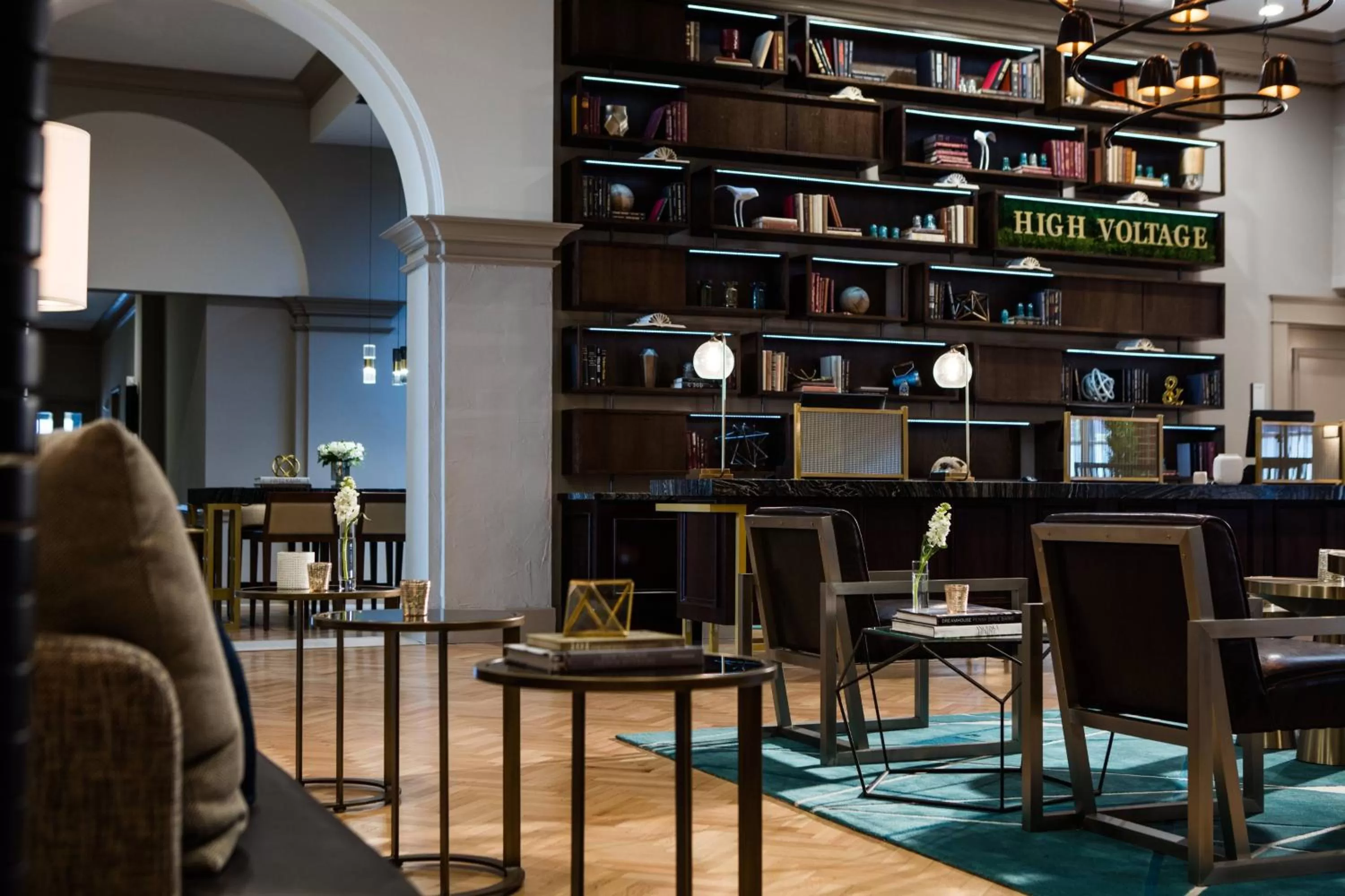 Lobby or reception in Renaissance Waterford Oklahoma City Hotel