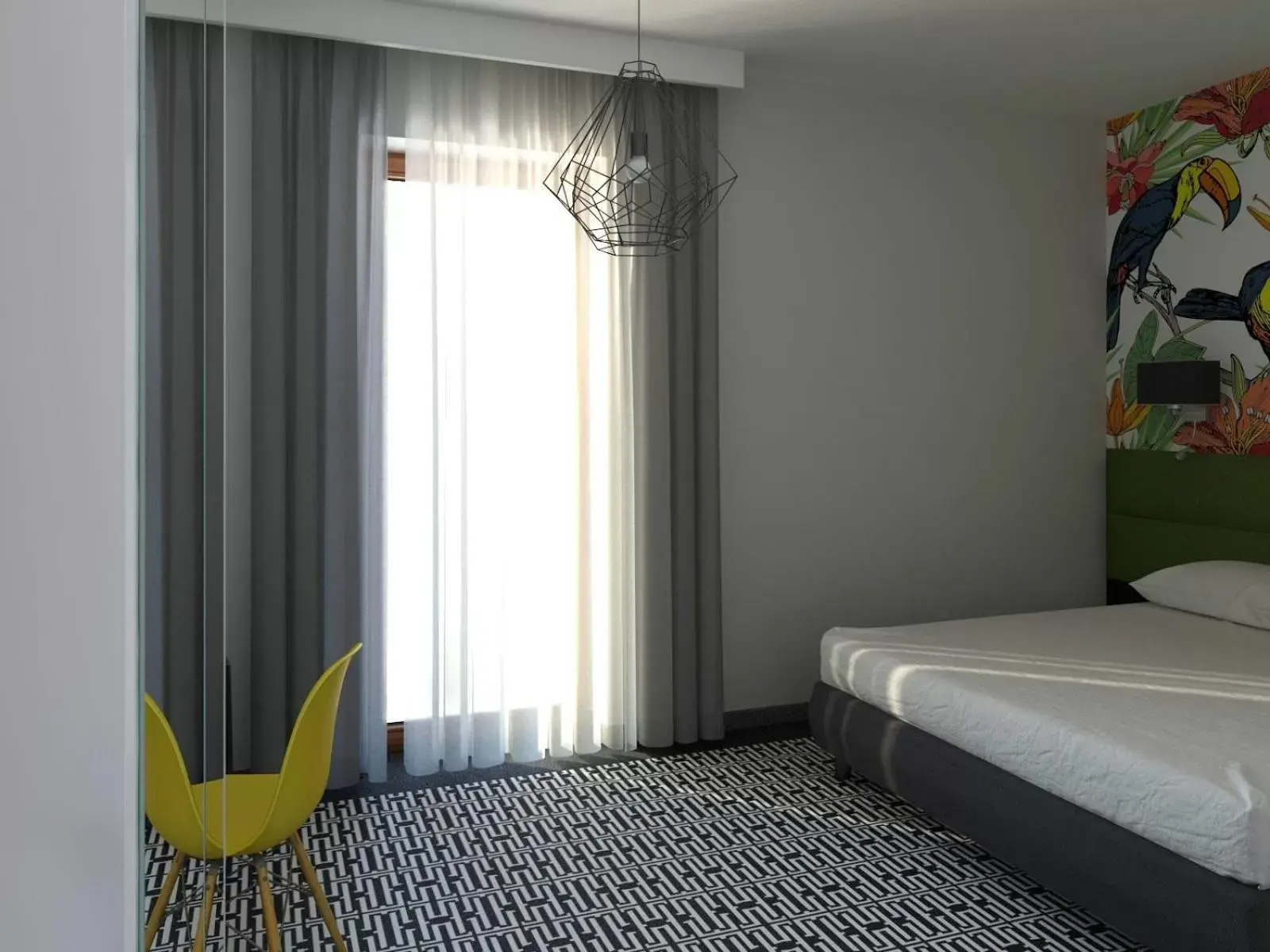Bedroom, Bed in Liv'Inn Aparthotel