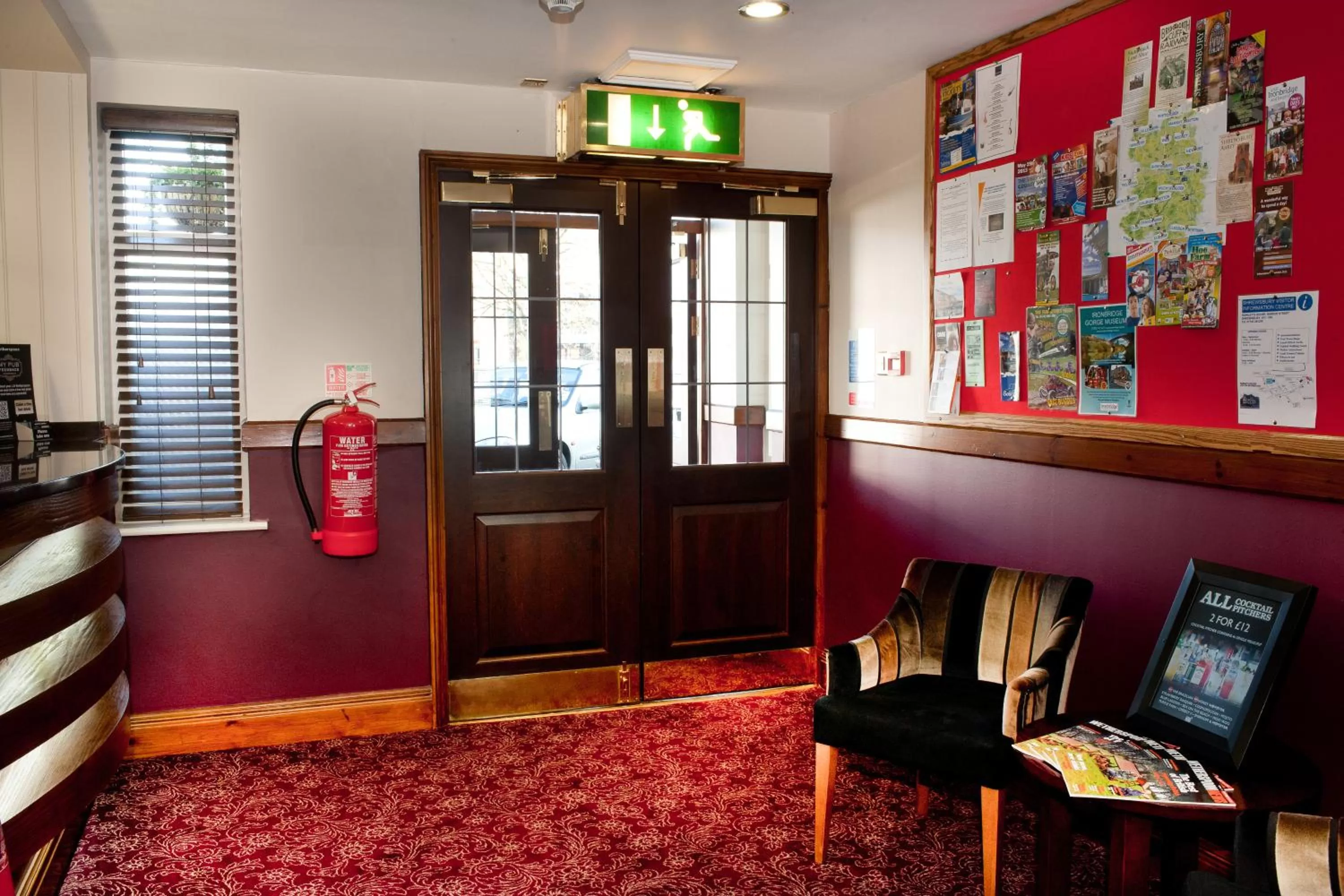 Facade/entrance, Seating Area in The Shrewsbury Hotel Wetherspoon