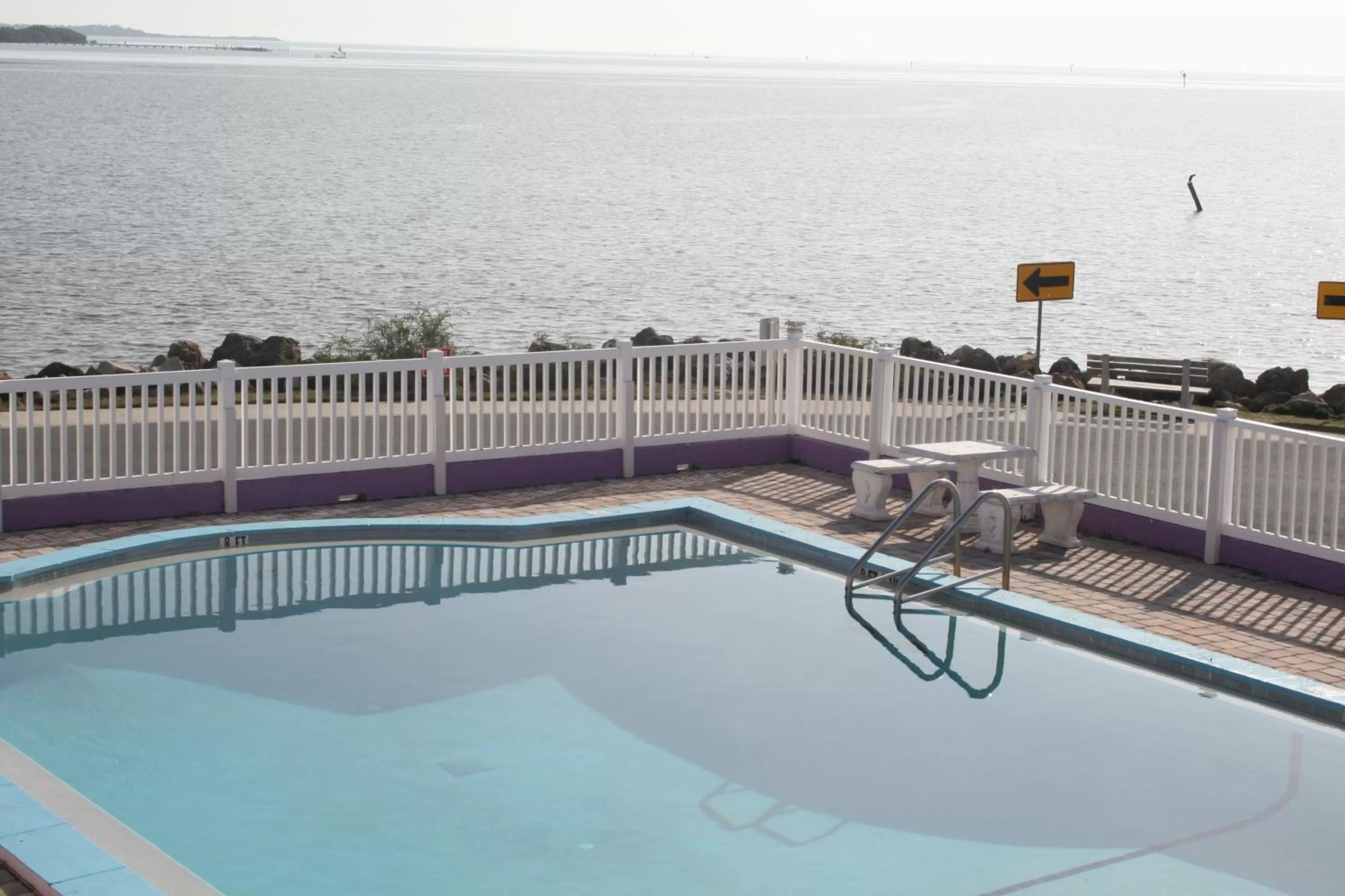 Swimming Pool in Beach Front Motel Cedar Key