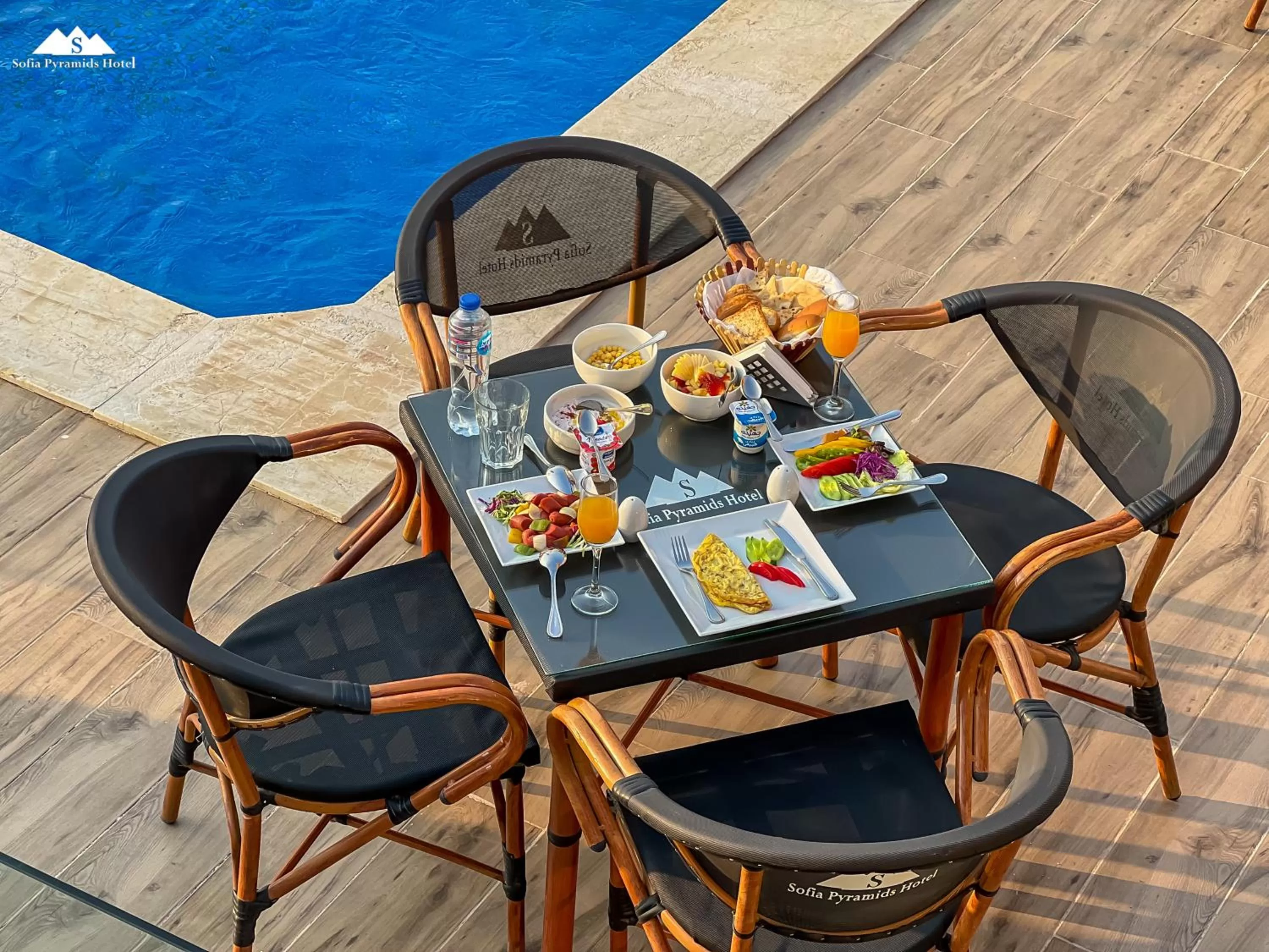 Dining area in Sofia Pyramids Hotel