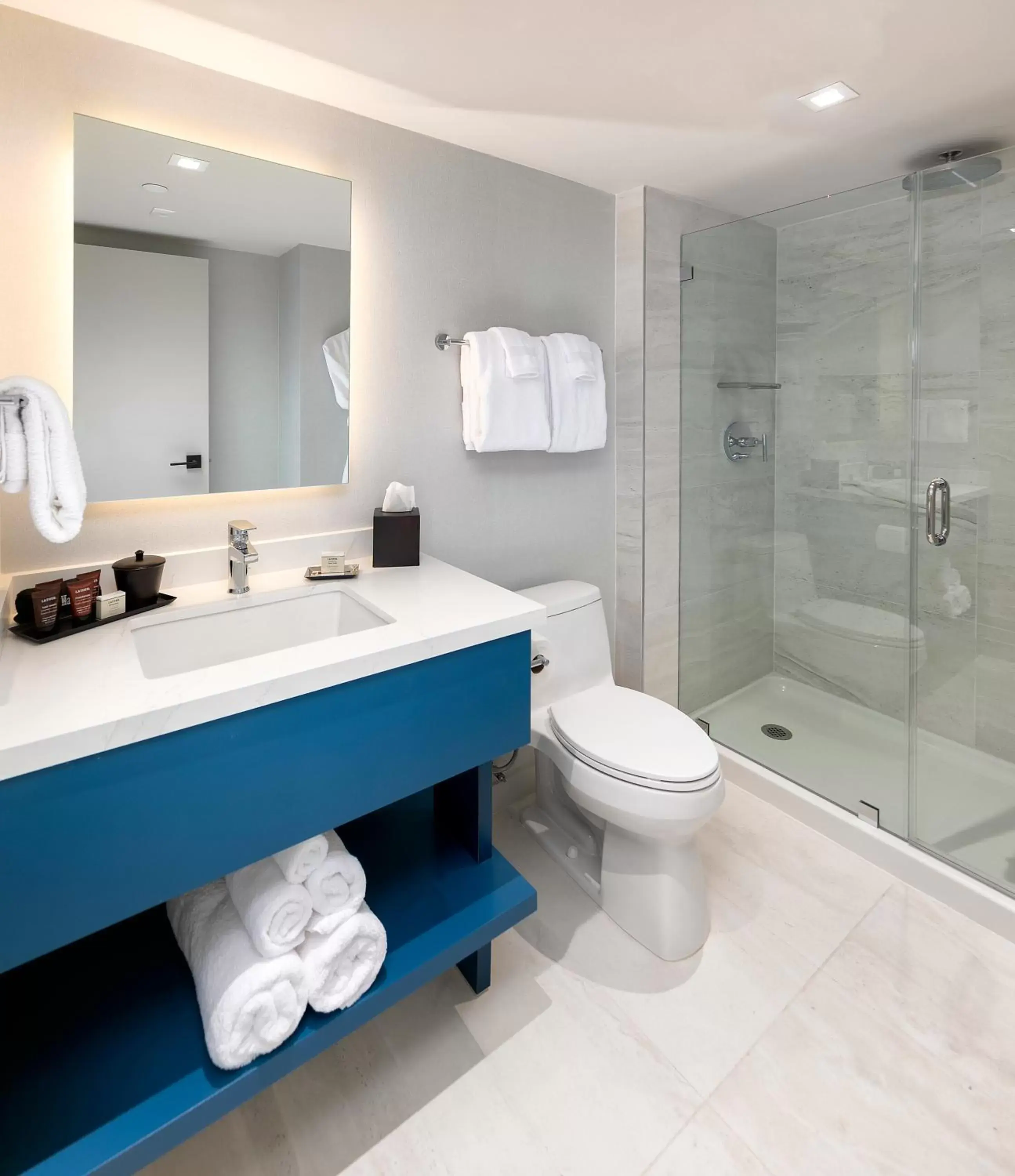 Shower, Bathroom in La Jolla Cove Suites
