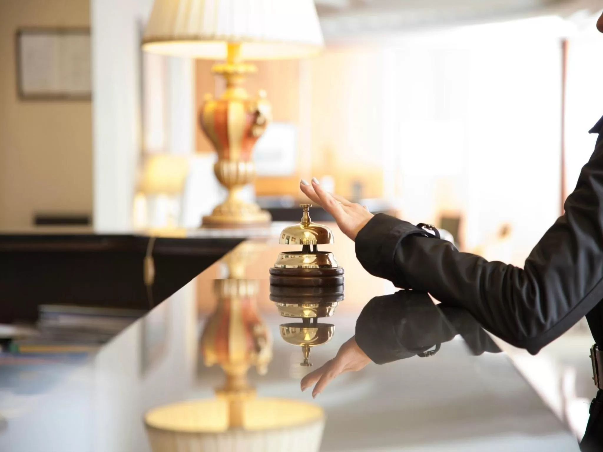 Lobby or reception in Perugia Plaza Hotel