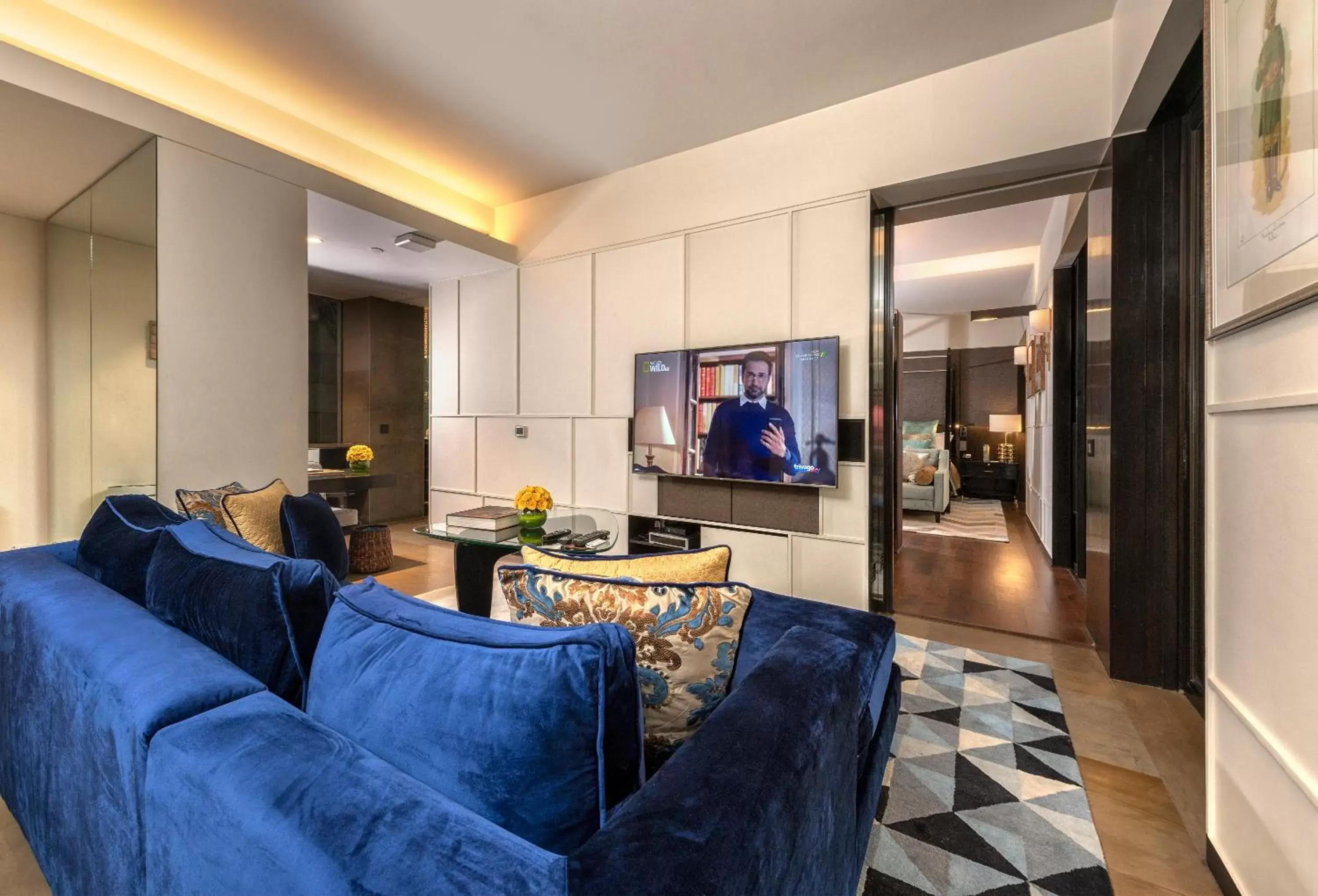 Living room, Seating Area in The Lodhi - A member of The Leading Hotels Of The World