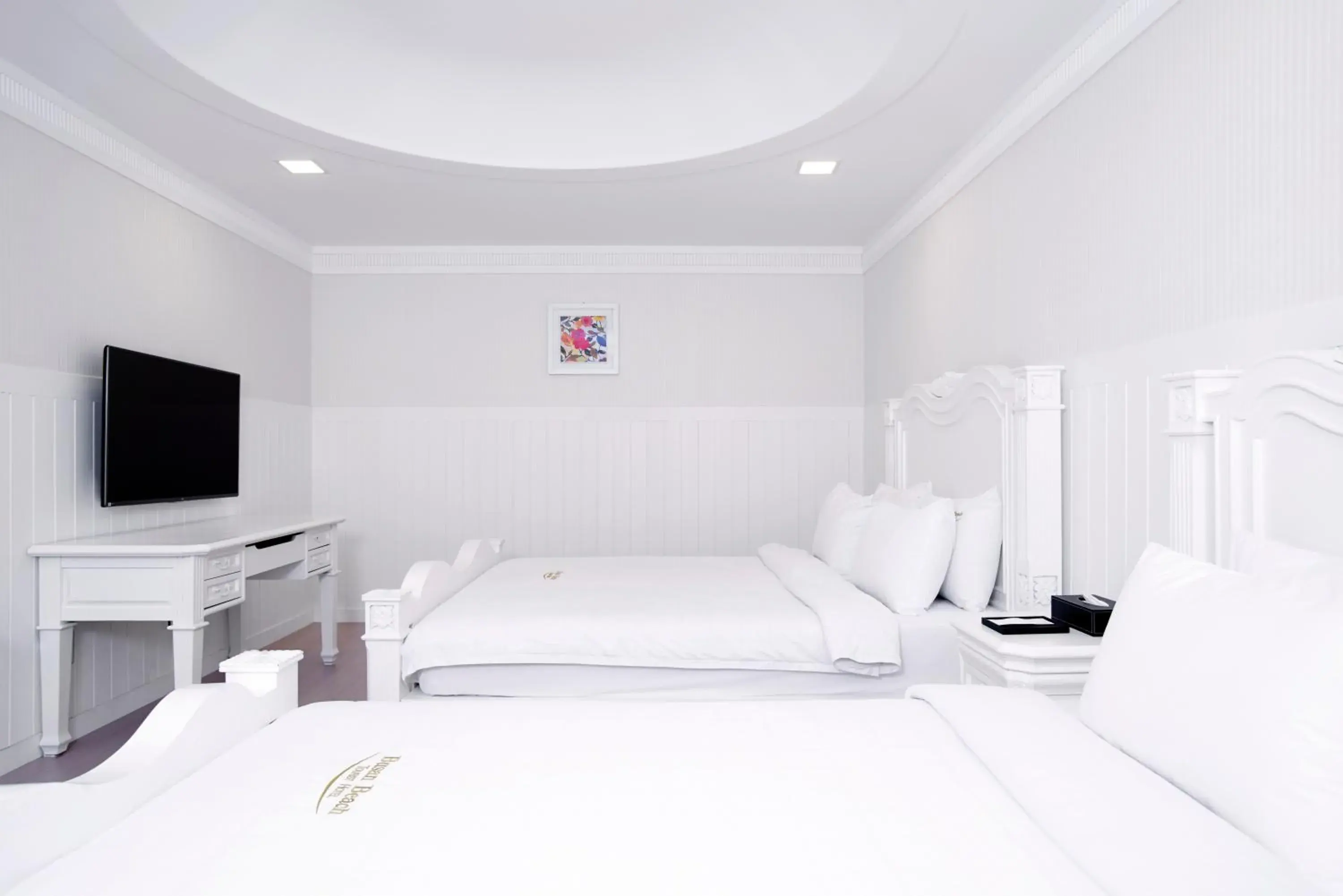 Bed in Busan Beach Hotel Busan Songdo Bed in Busan Beach Hotel Busan Songdo