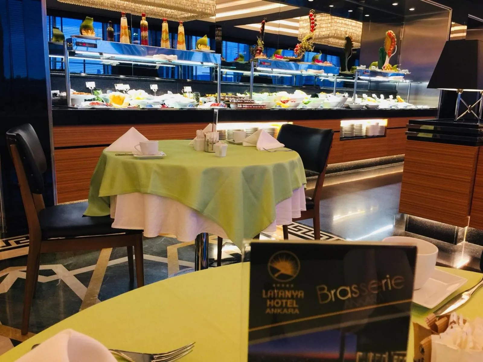 Buffet breakfast in Latanya Hotel Ankara