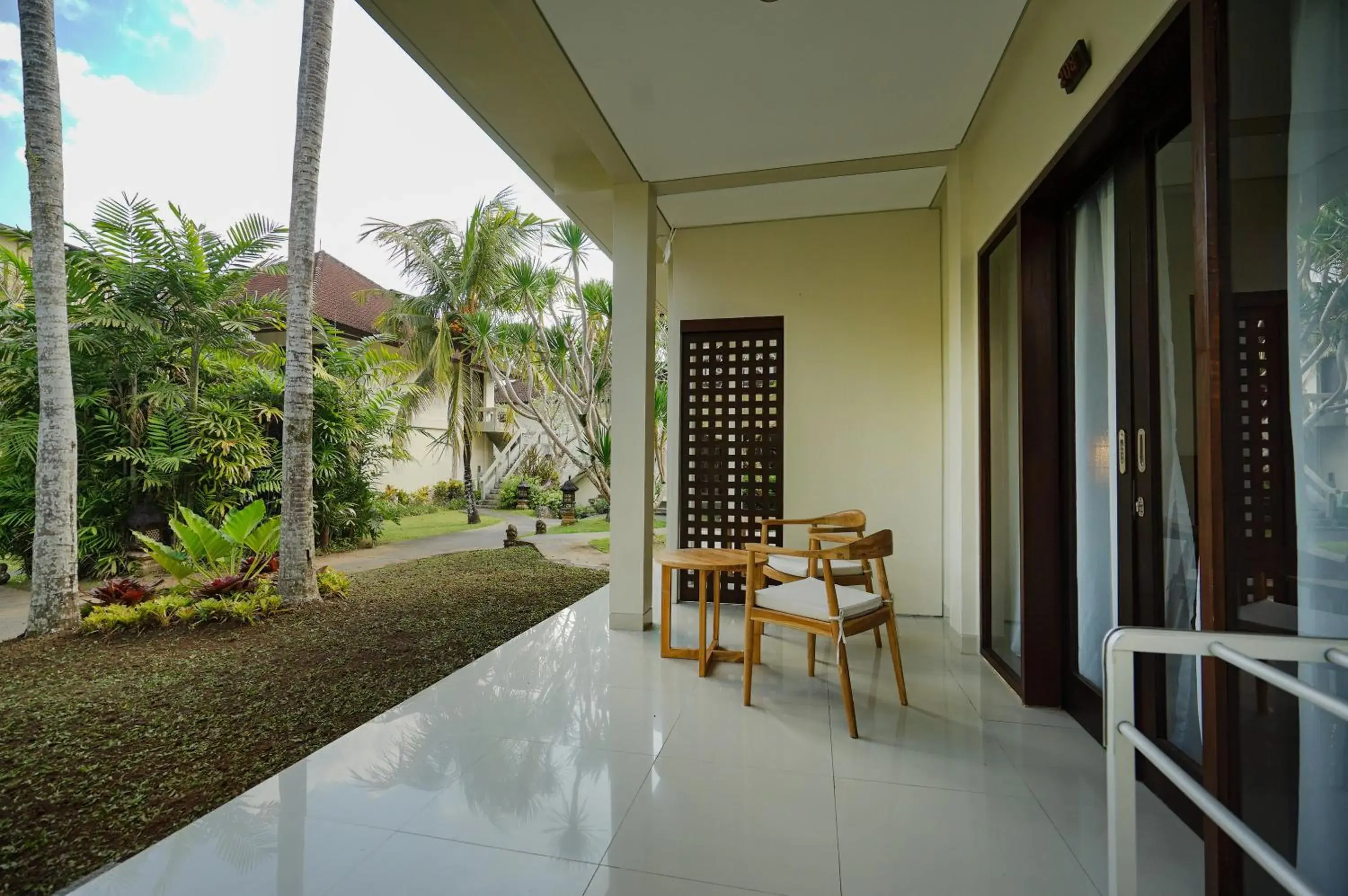 Garden view in Pertiwi Resort & Spa