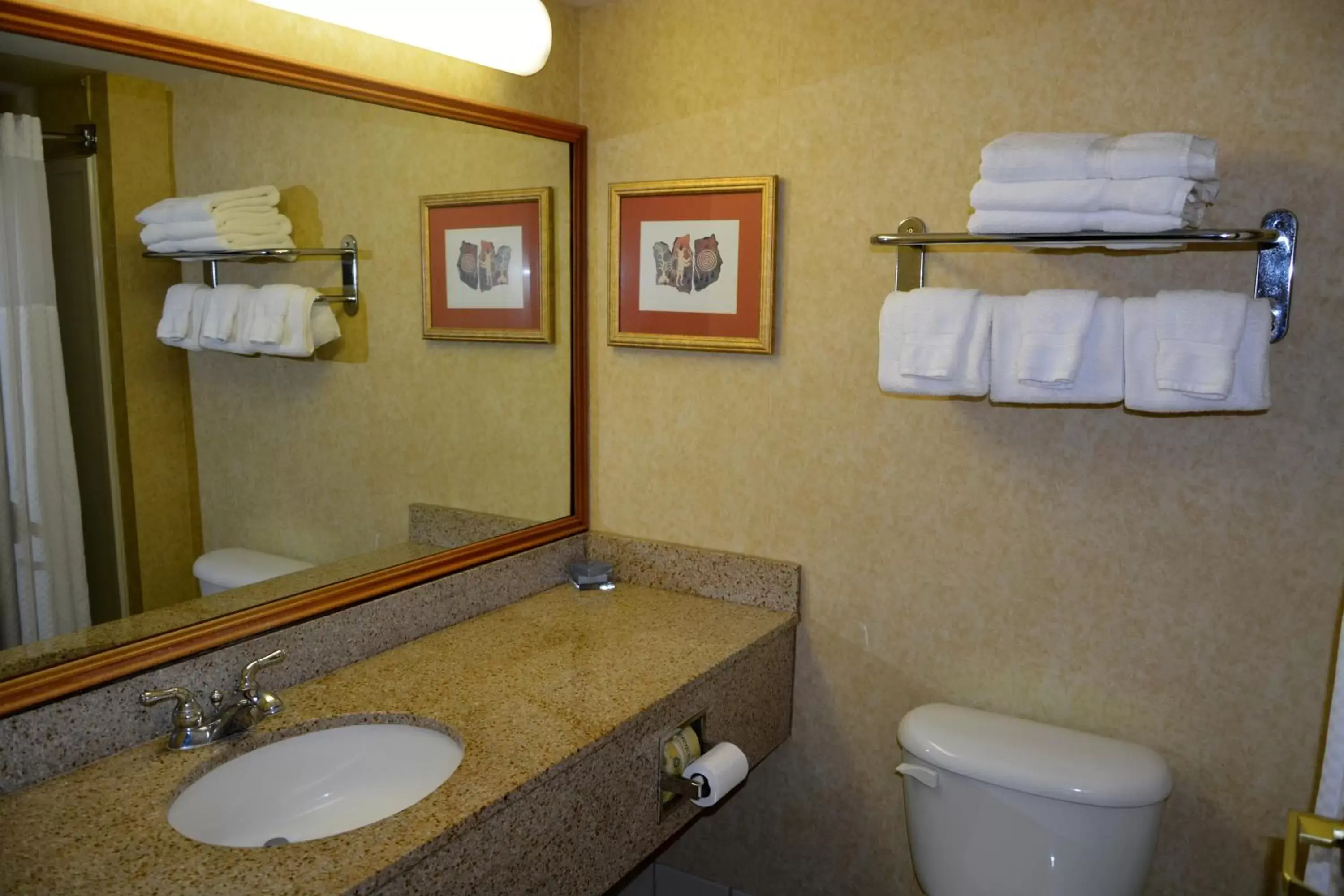 Bathroom in Wingate by Wyndham West Monroe