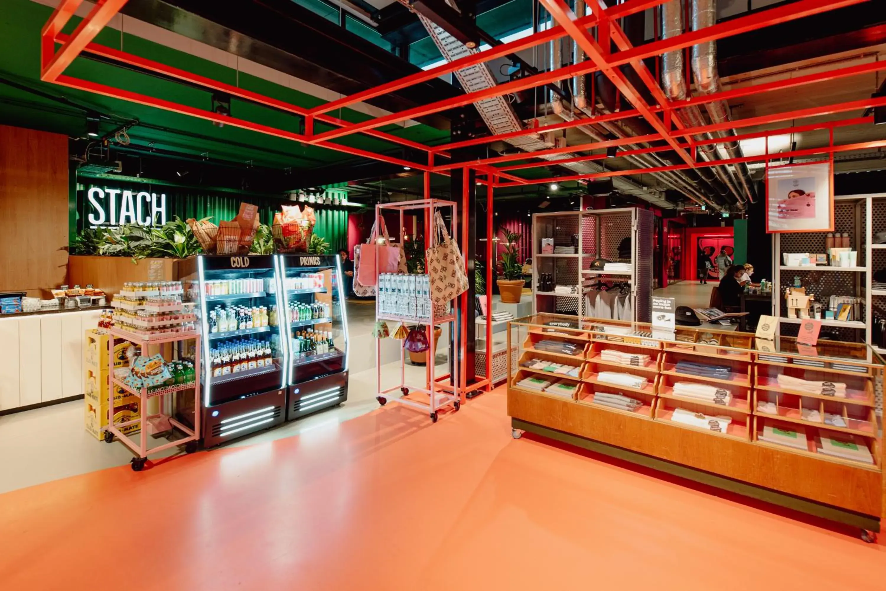 Supermarket/Shops in The Social Hub Amsterdam City
