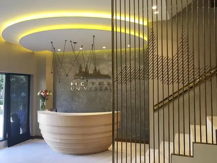 Lobby or reception in Hotel Universal