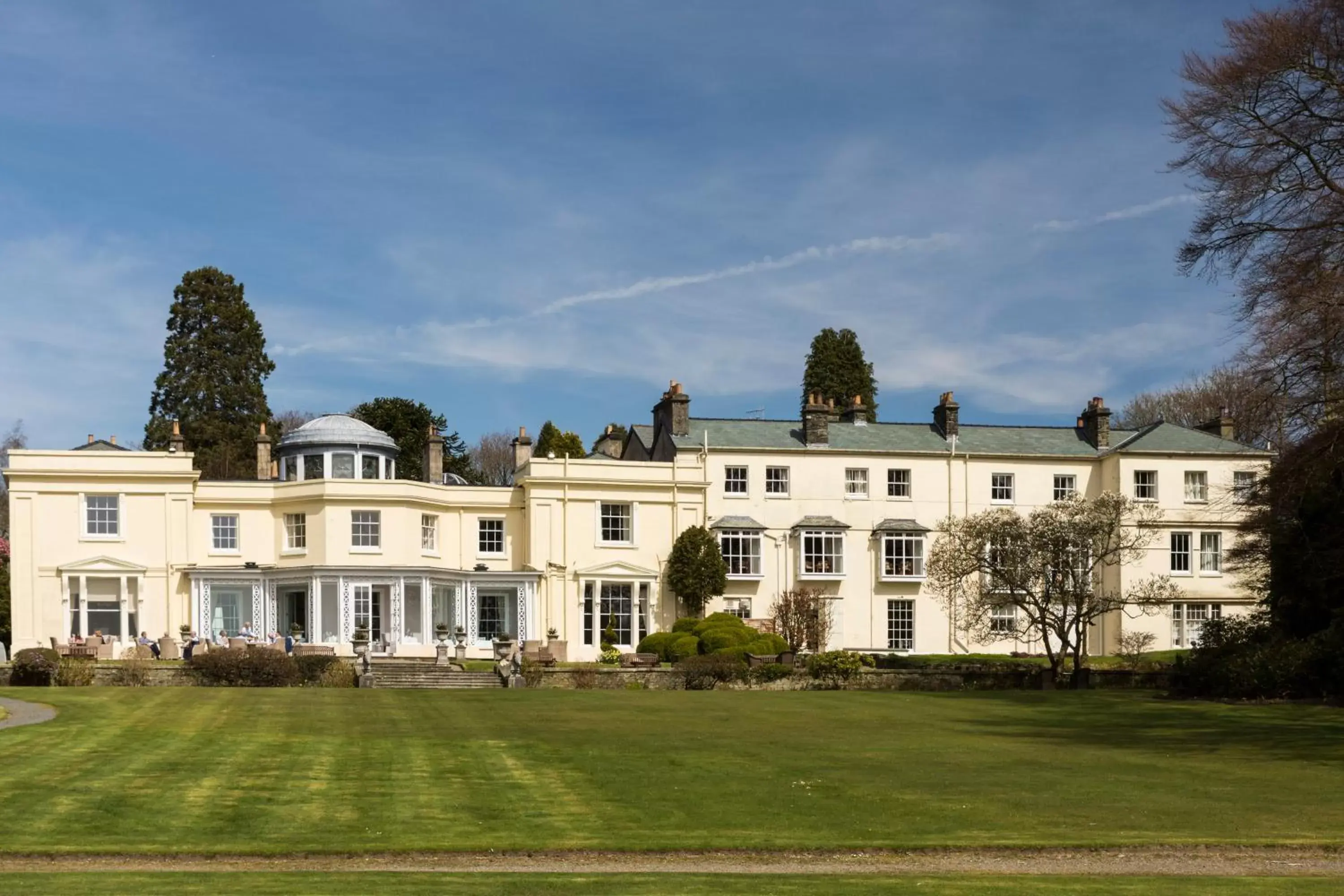 Property building, Garden in Storrs Hall Hotel