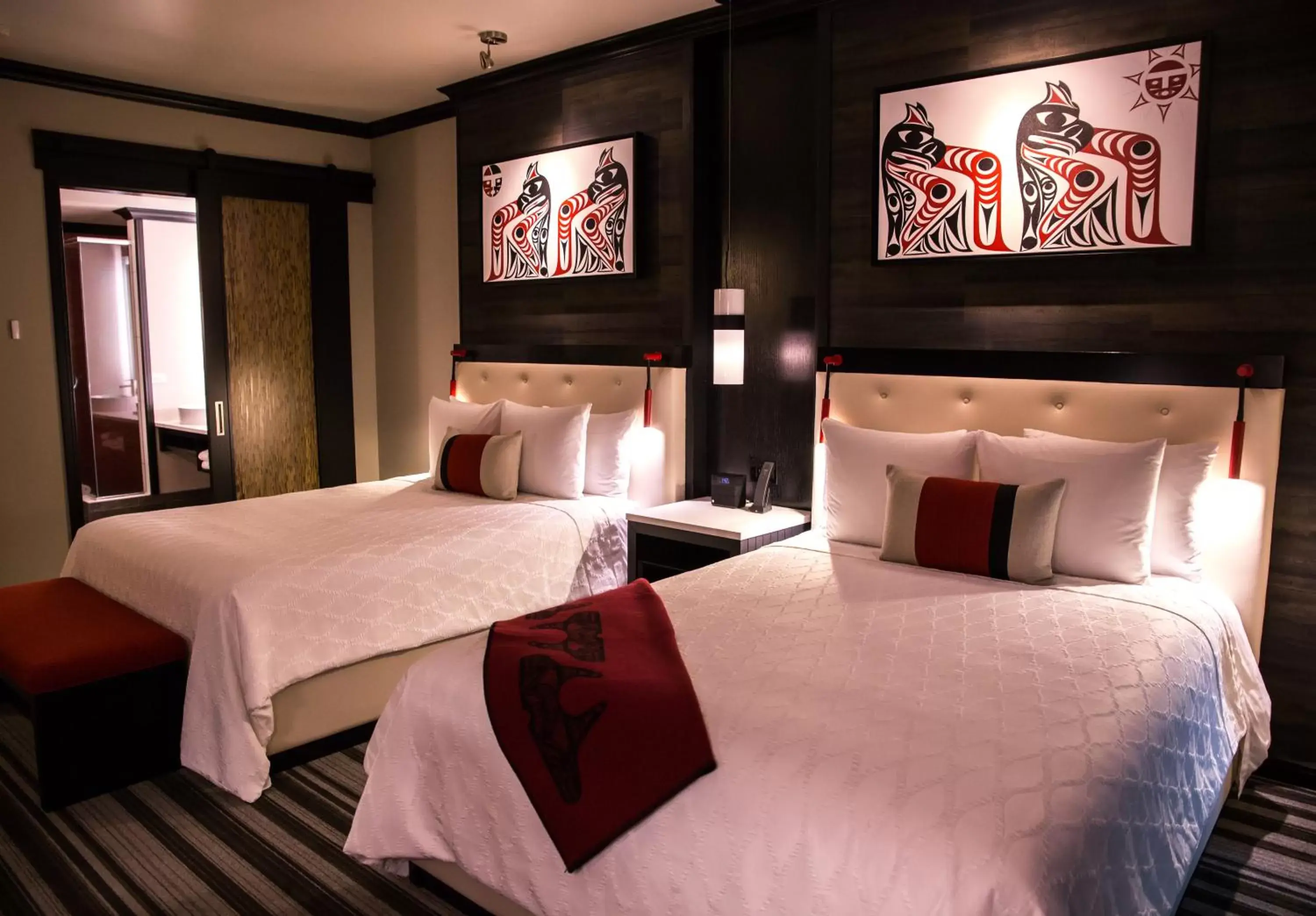Bed in Tulalip Resort Casino