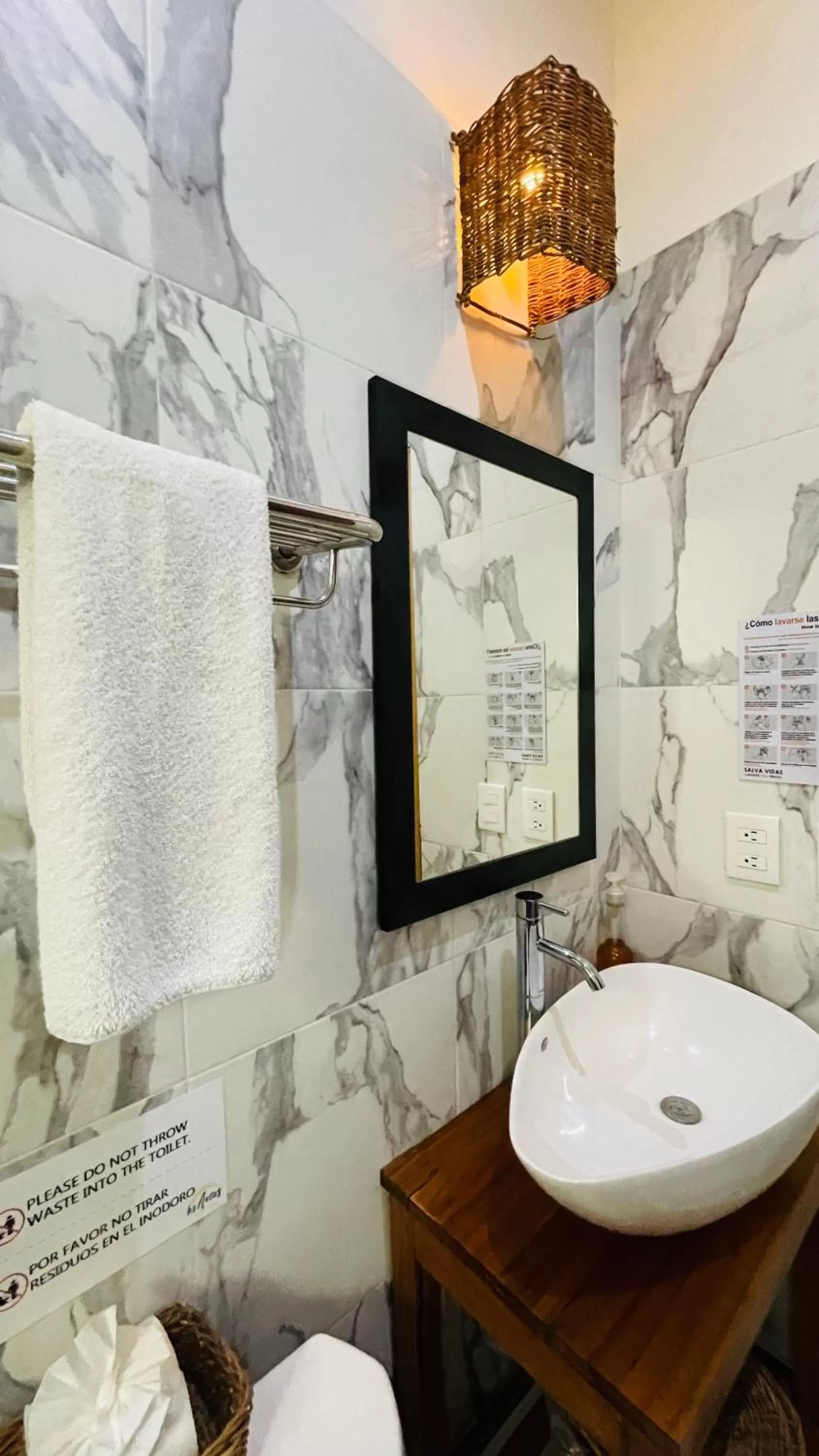 Bathroom in Los Arcos Hotel - TULUM