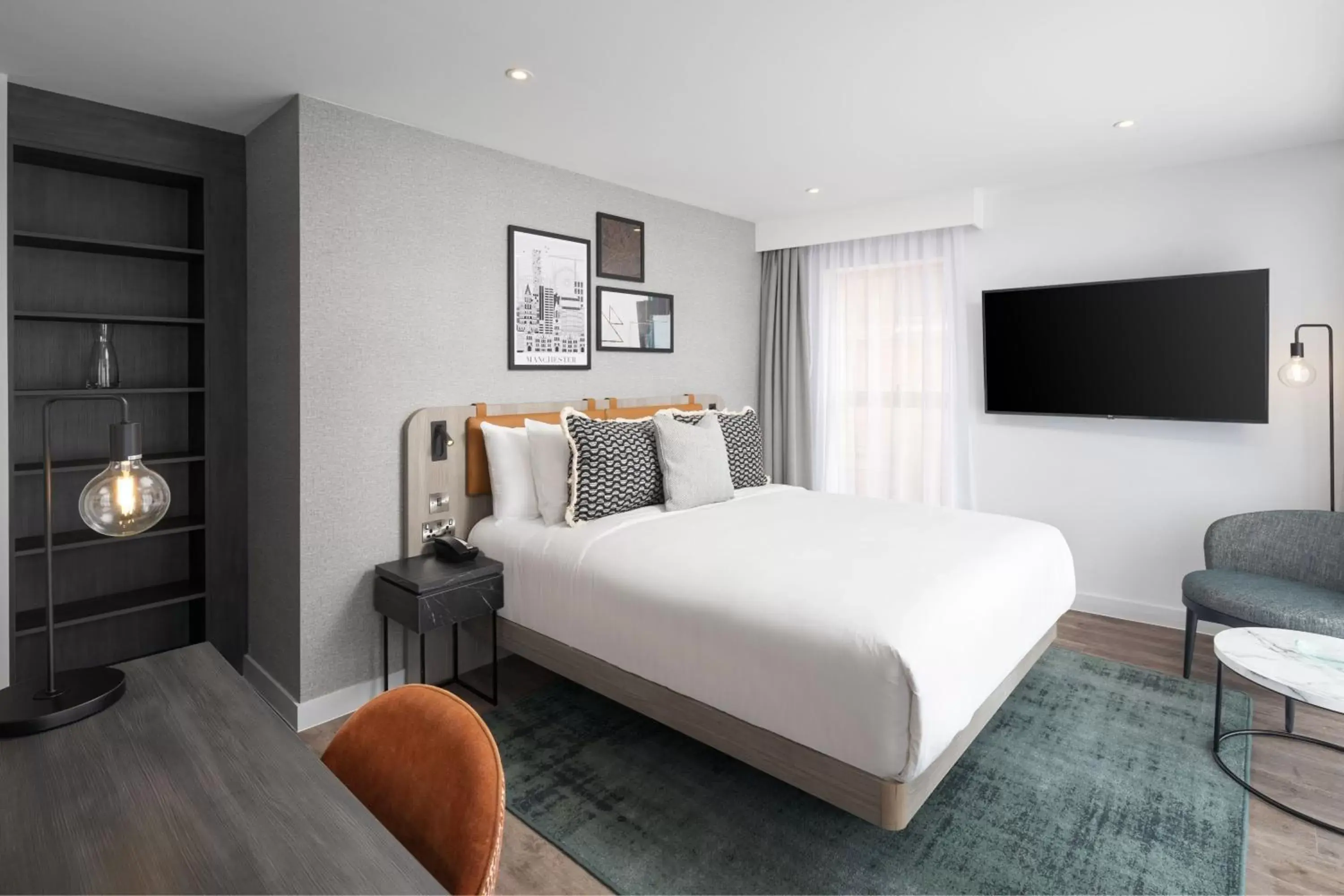 Photo of the whole room, Bed in Residence Inn by Marriott Manchester Piccadilly