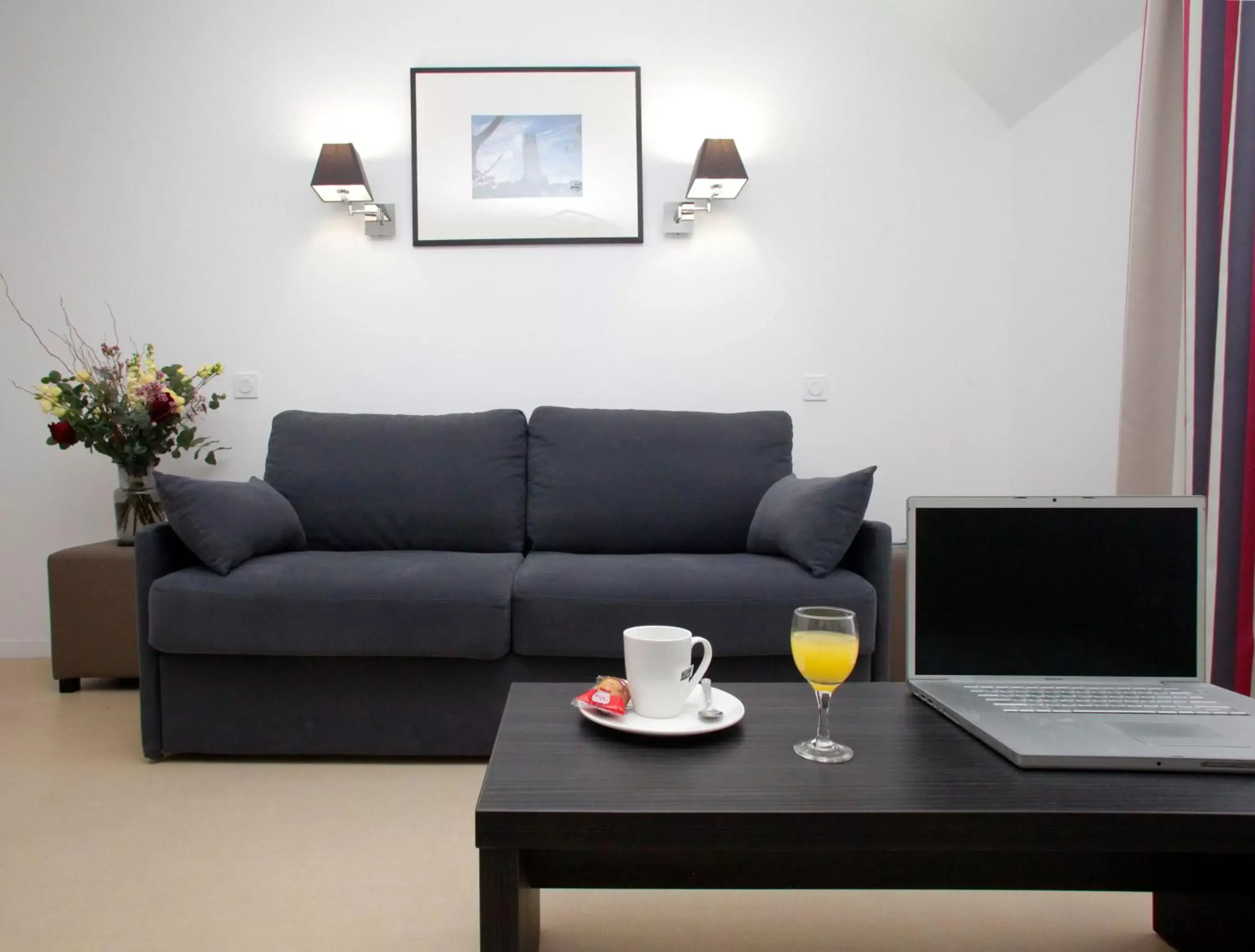 Living room in Odalys City Rennes Lorgeril