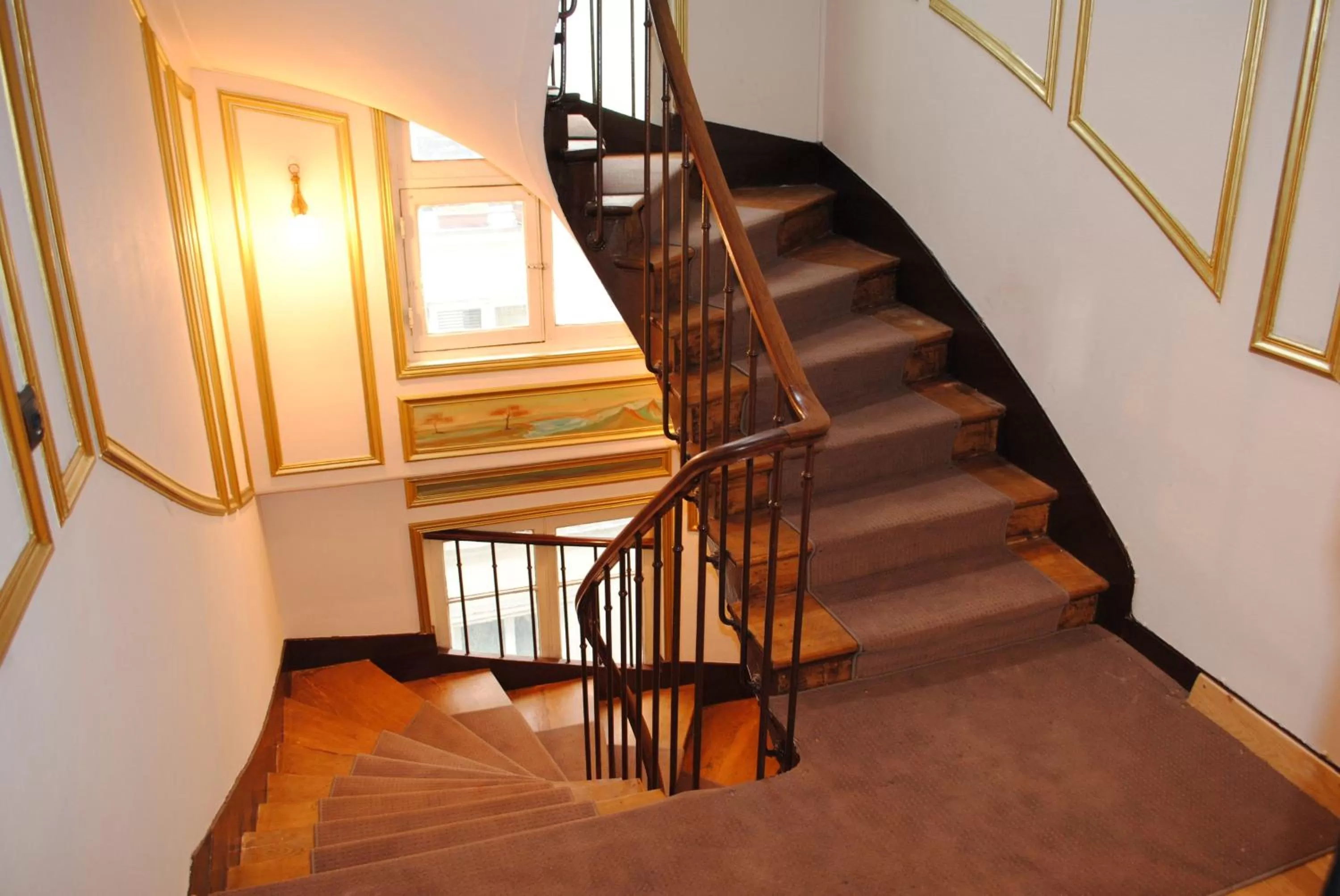 Decorative detail in Hôtel du Mont Blanc