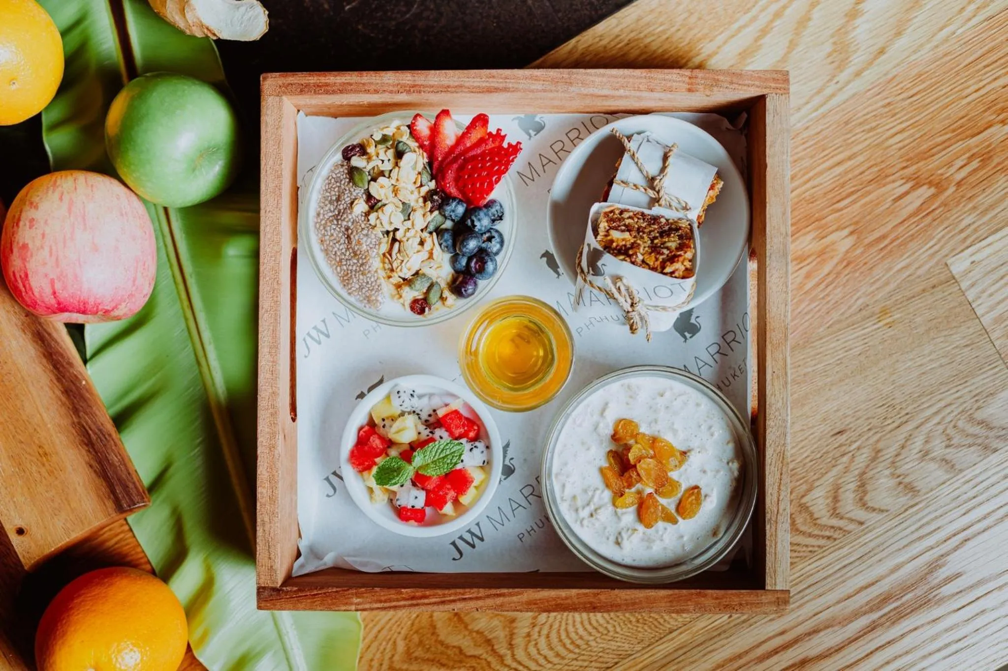 Food close-up in JW Marriott Phuket Resort and Spa